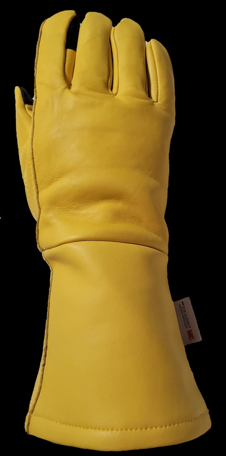 옐로우 GAUNTLET WINTER LONG GLOVE 상품이미지3