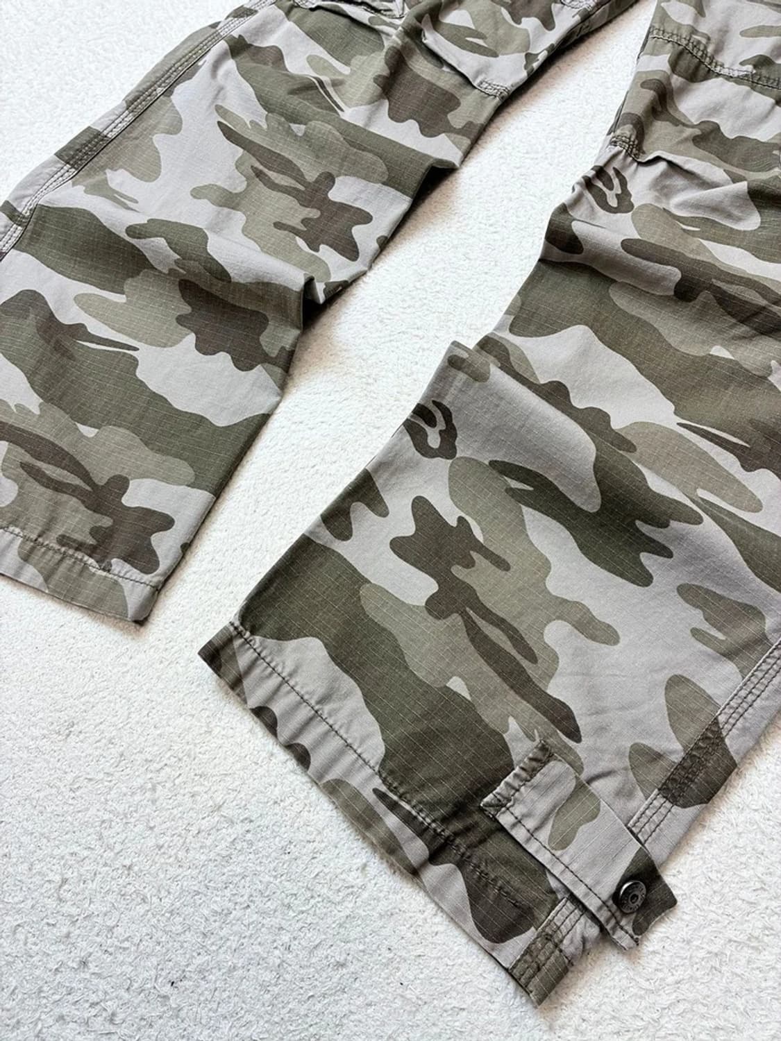 리트머스 00's 밀리터리 립스탑 카모 카고 팬츠 PN6214 상품이미지5