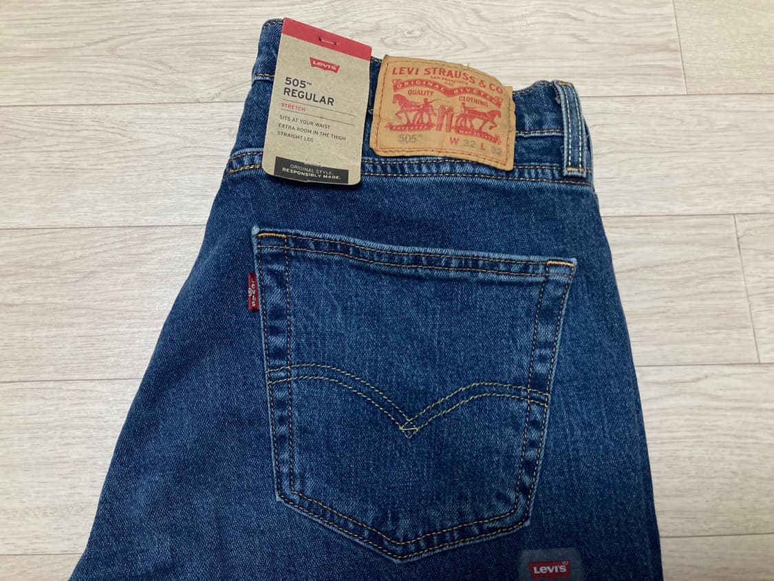 리바이스 505 레귤러핏 32 판매 상품이미지7
