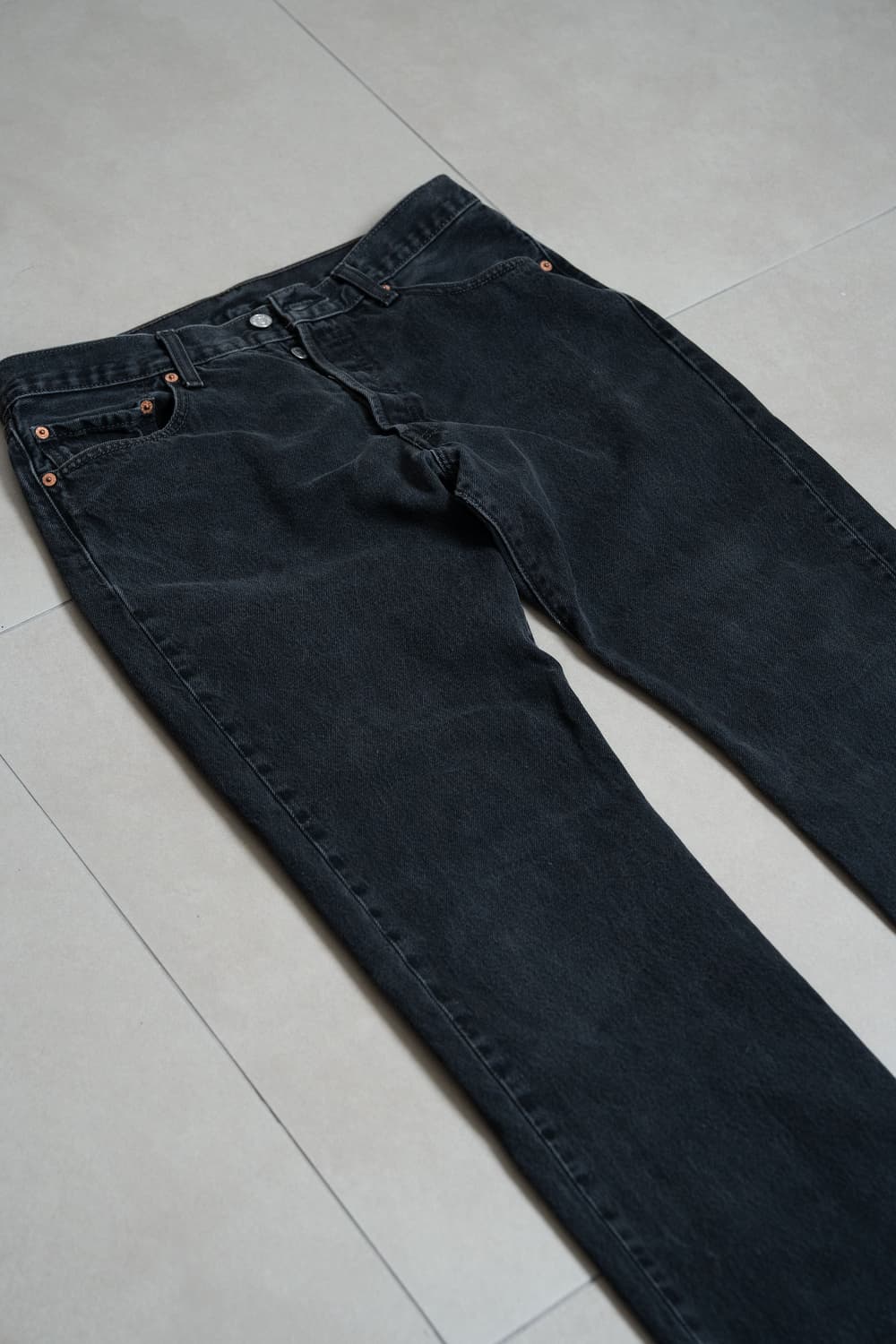 빈티지 리바이스501 블랙데님 34x30 상품이미지3