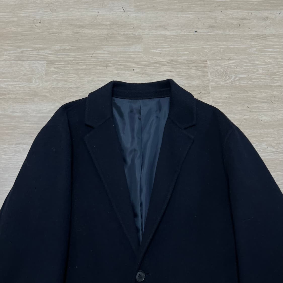 마인드브릿지 핸드메이드 캐시미어 싱글코트 [블랙] XL/105 상품이미지2