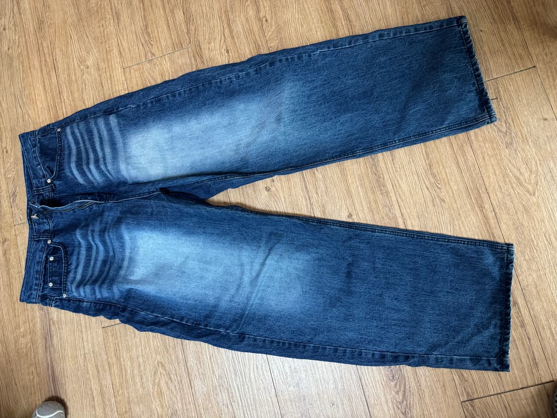 남자 와이드 팬츠, 청바지 (새상품) 상품이미지5