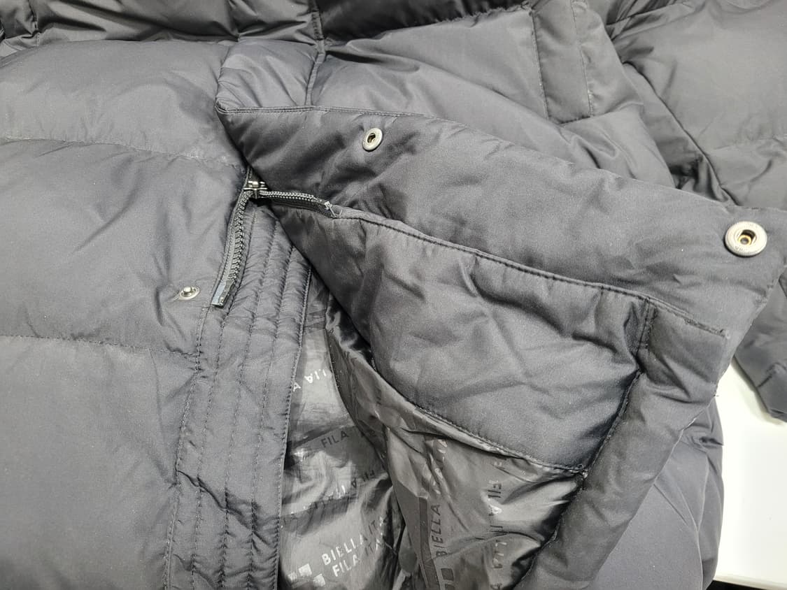 FILA 20FW 휠라 다운 롱 패딩 / 남 XL (105) 블랙 상품이미지7