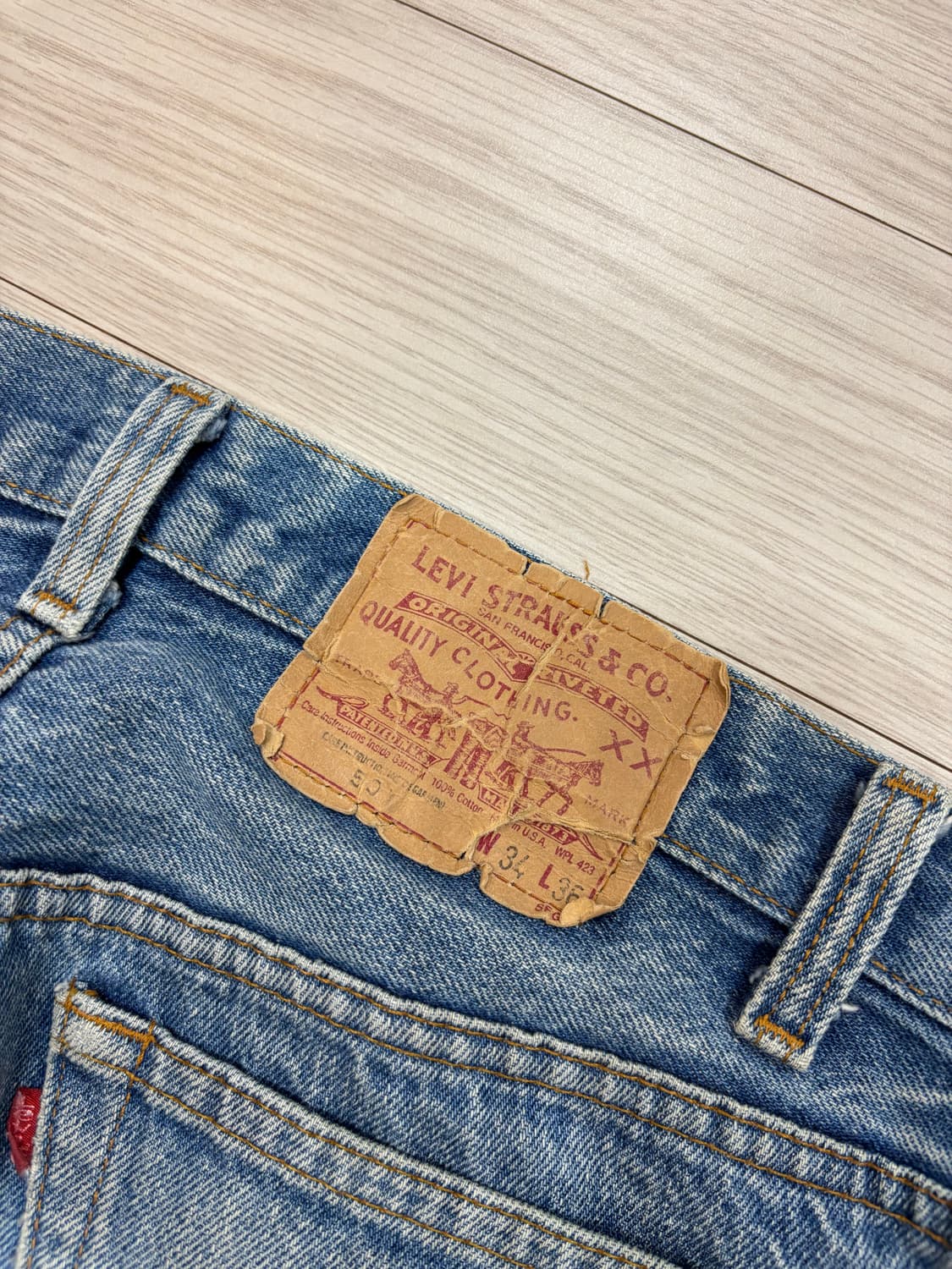 80’s Levi’s 501 denim pants 리바이스501 상품이미지8