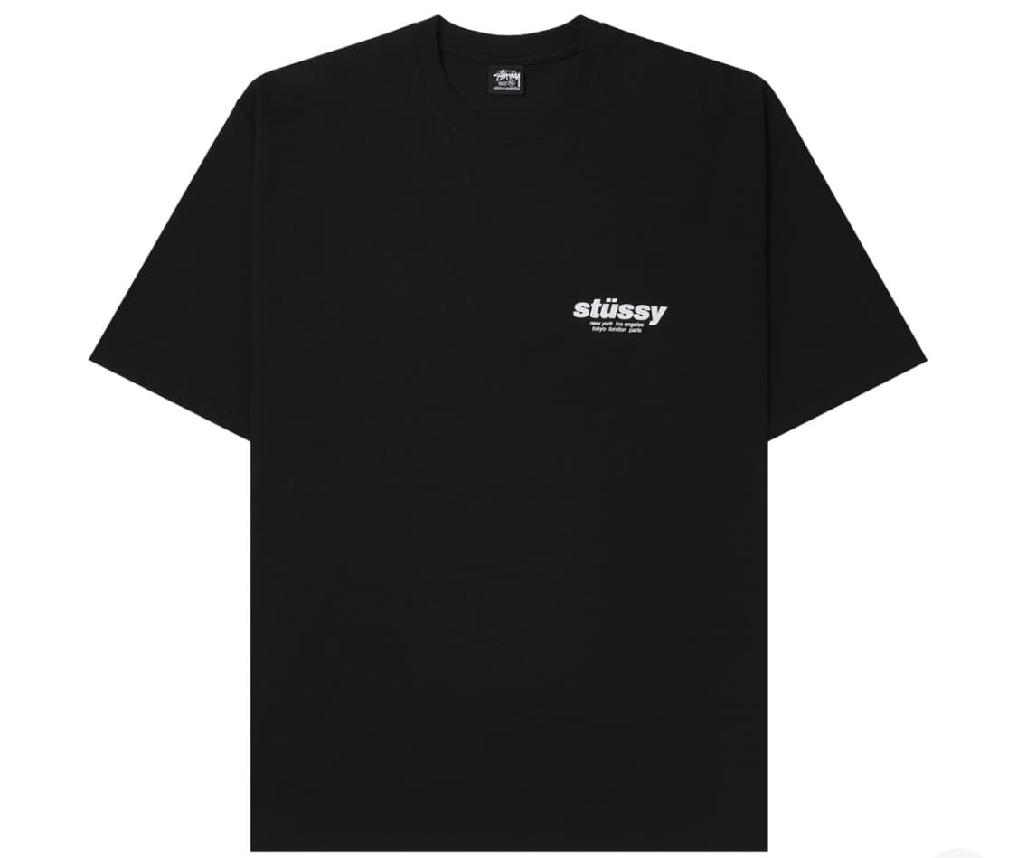 스투시 롤러스 티셔츠 블랙 상품이미지2