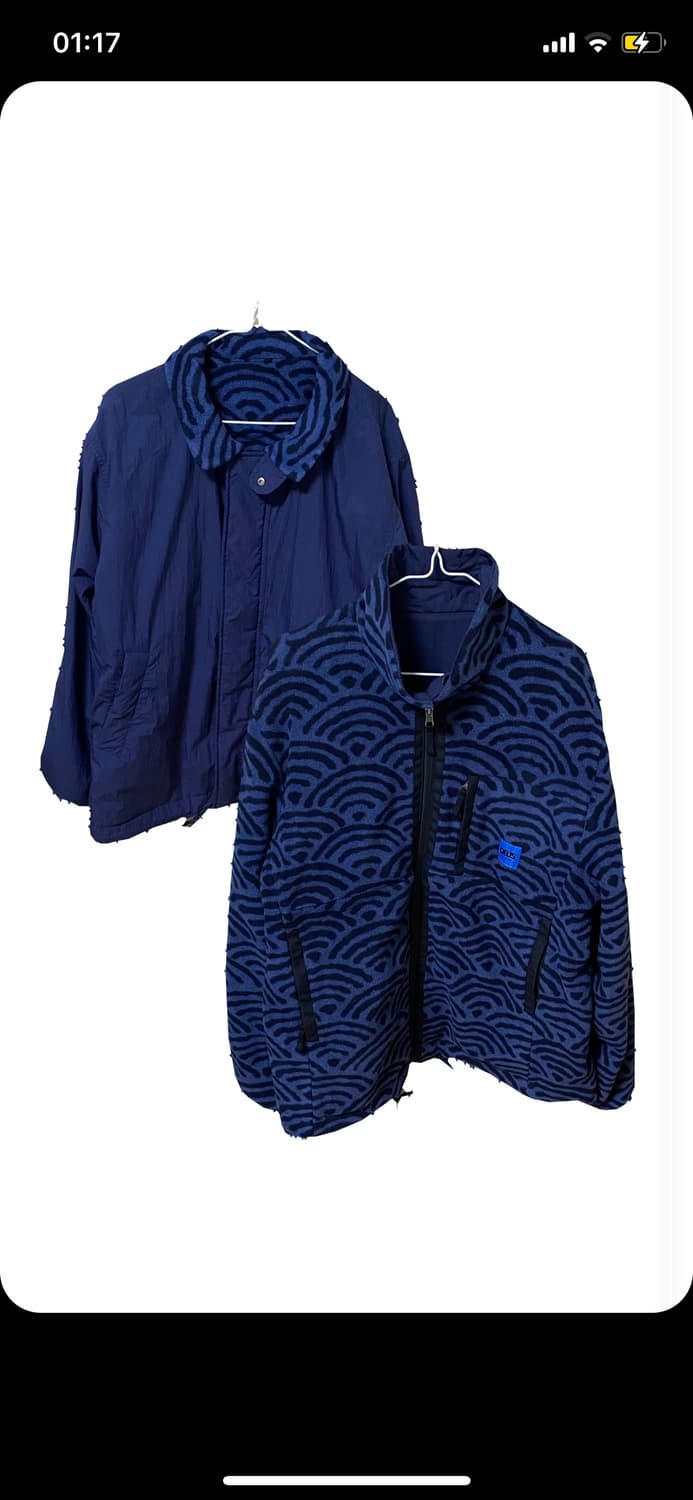 데우스 엑스 마키나 리버시블 플리스 덱자켓 L 상품이미지1