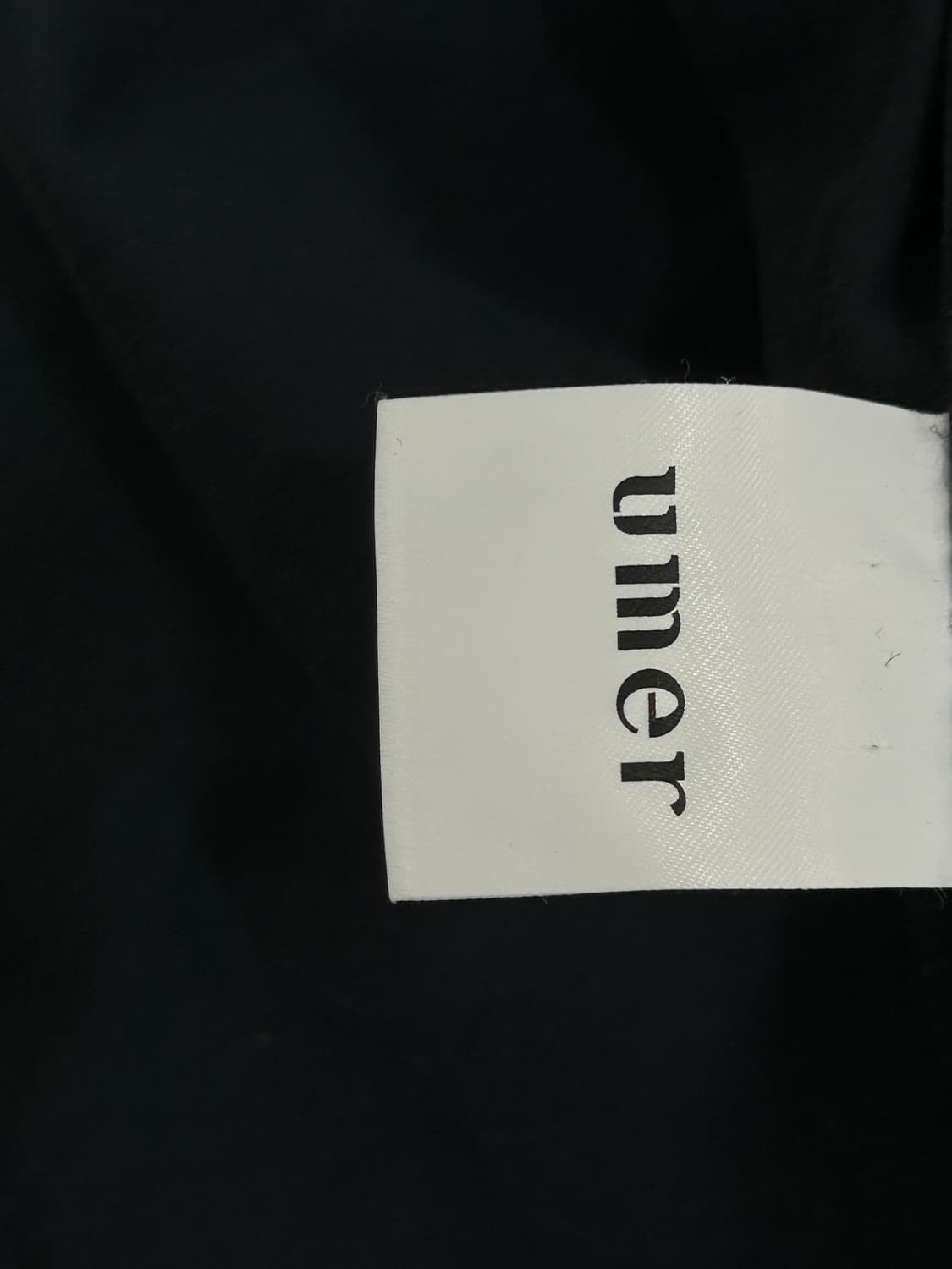 유메르 UMER 숏 후디 트렌치 자켓 점퍼 네이비 상품이미지8