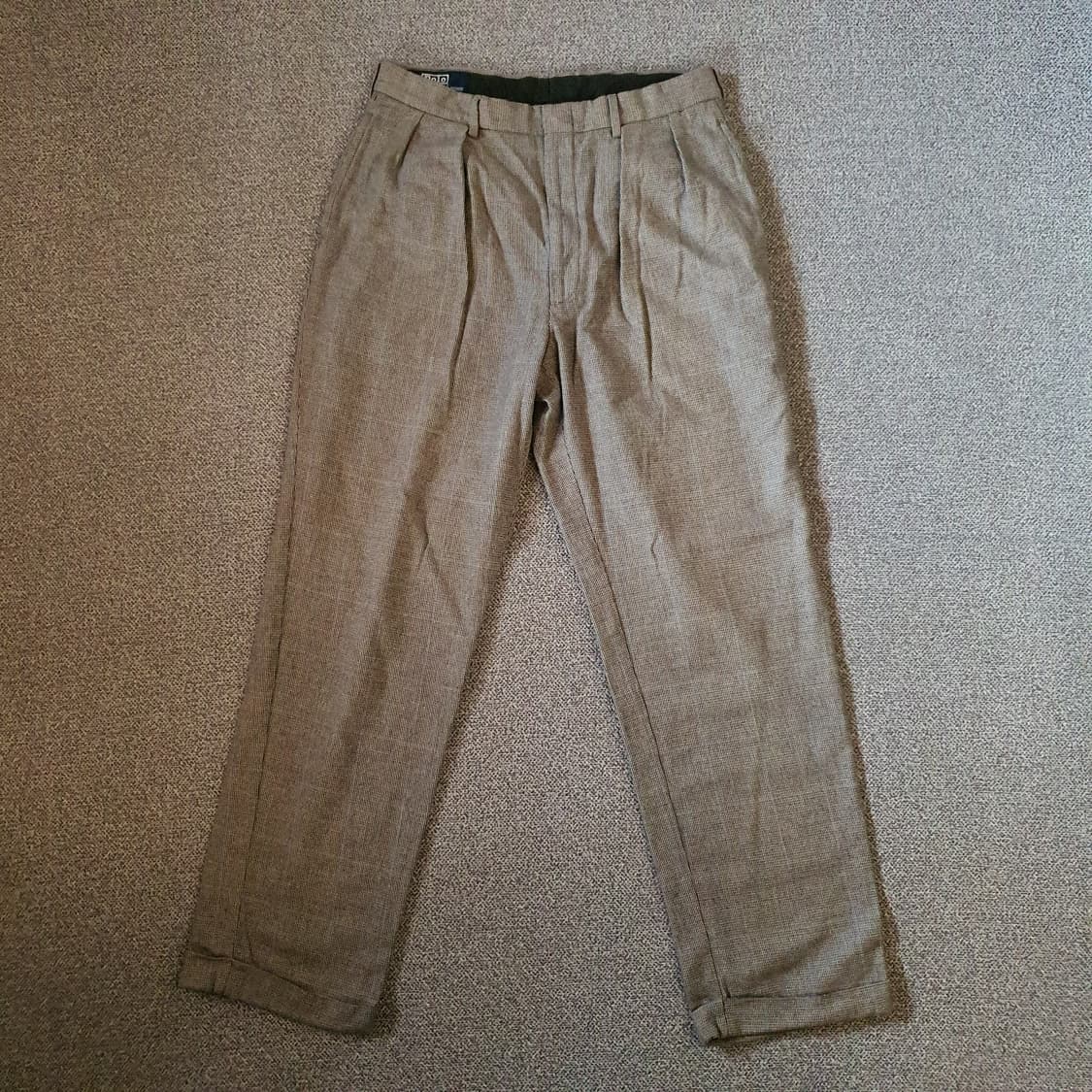 폴로 랄프로렌 헤링본 투턱  팬츠 No.59 상품이미지7