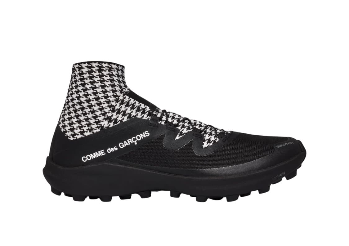 [구매] 270 살로몬 x 꼼데가르송 크로스 블랙 화이트 상품이미지1