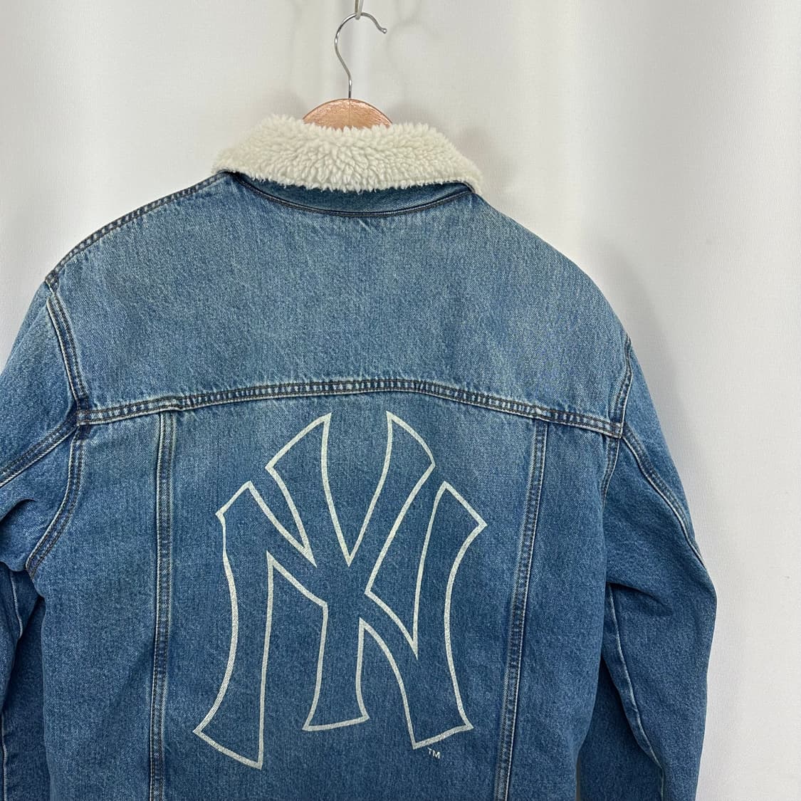   MLB 남성 안감 기모 도톰 데님자켓 100 L 상품이미지5
