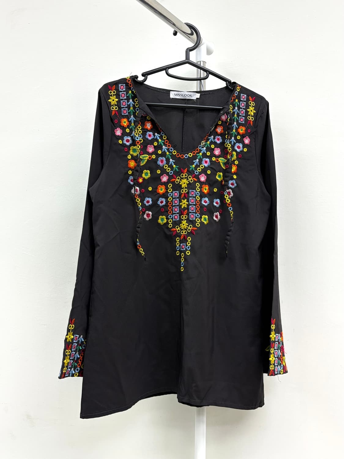 빈티지 히피 보헤미안 블라우스 상품이미지4