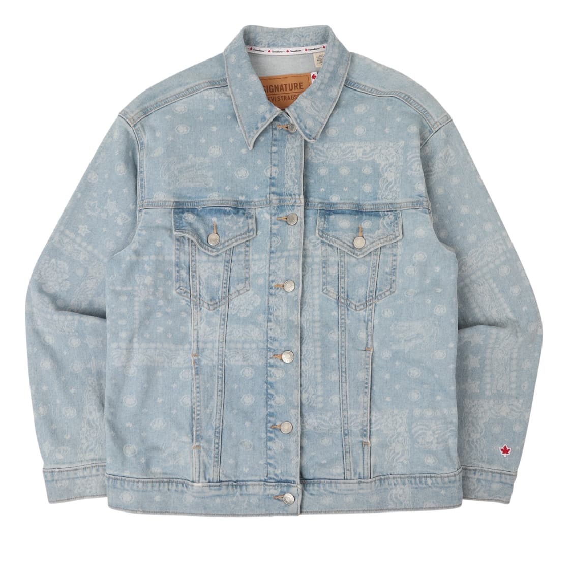 리바이스 페이즐리 캐나디아나 트러커 데님자켓 상품이미지1