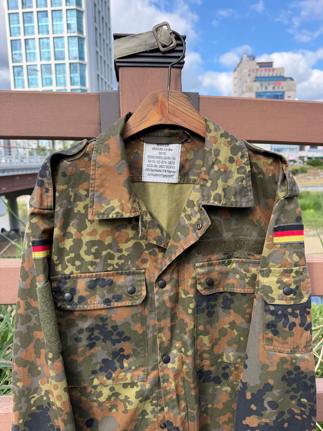 Germany Flecktarn Shirt(Made in Germany) 상품이미지4
