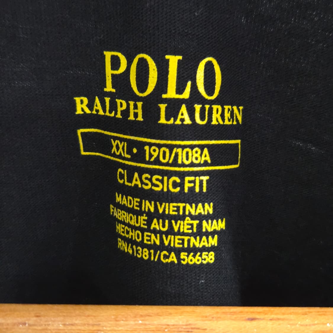 폴로랄프로렌 우먼 스몰로고 자수 반팔티 블랙 XXL 상품이미지3