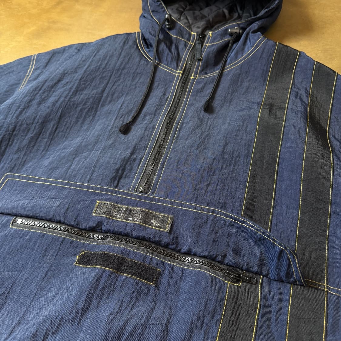 L~XL 90S 라이트닝 볼트 나일론 아노락 상품이미지4