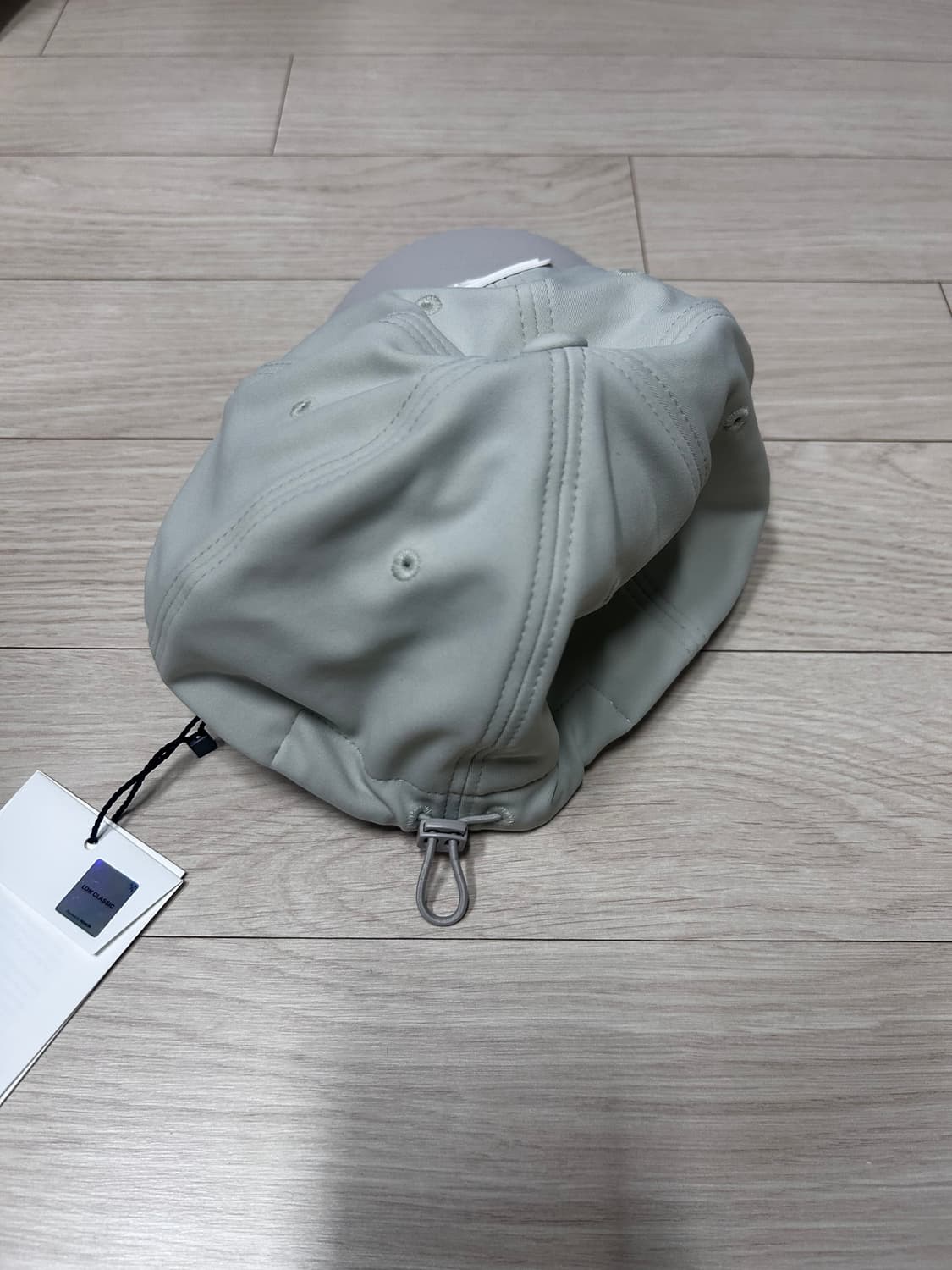 새상품, 택o) 로우클래식 모자 카키 상품이미지4