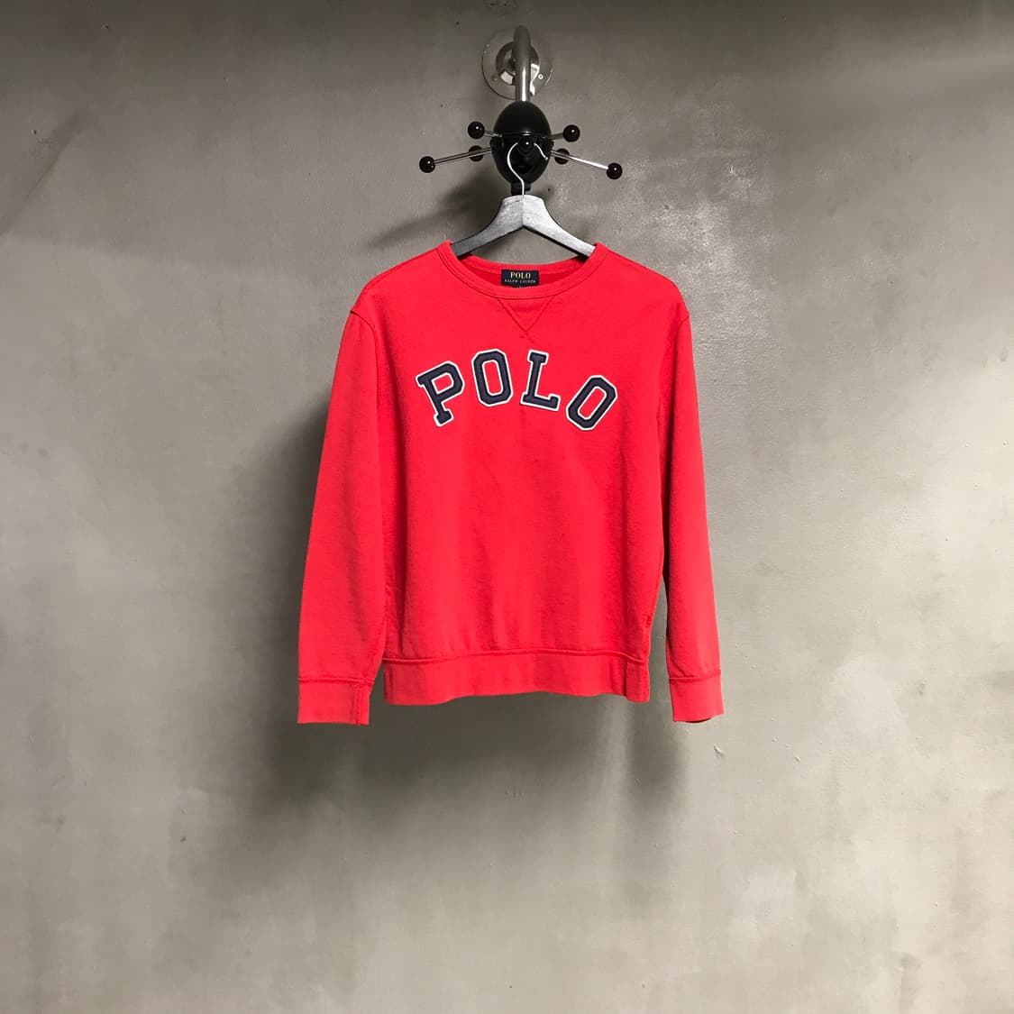 폴로 랄프로렌 맨투맨 레드 L14-16(W) 상품이미지1