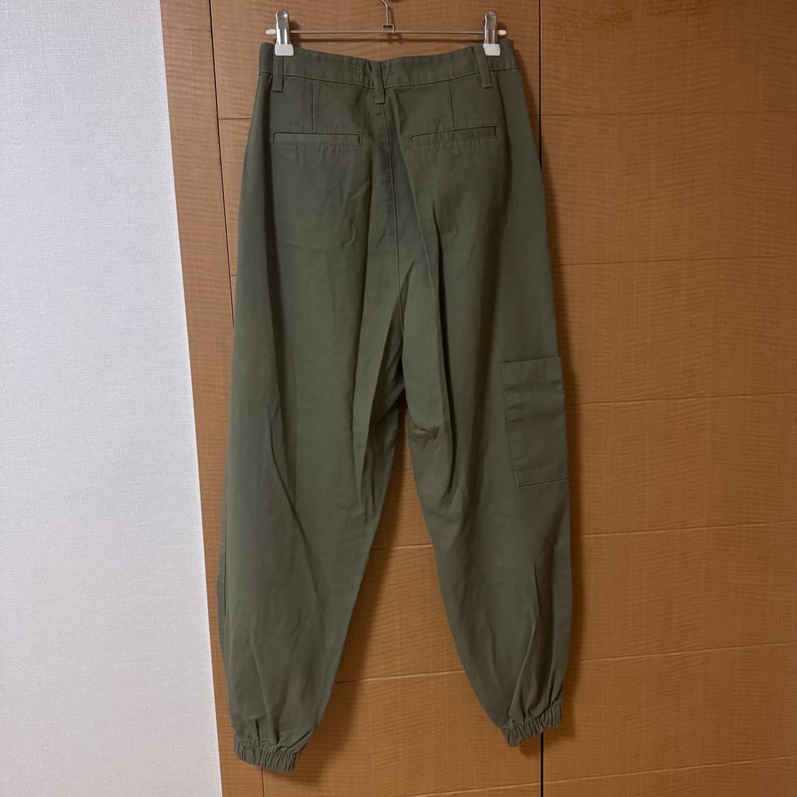 s 카키 카고 조거 팬츠 상품이미지4
