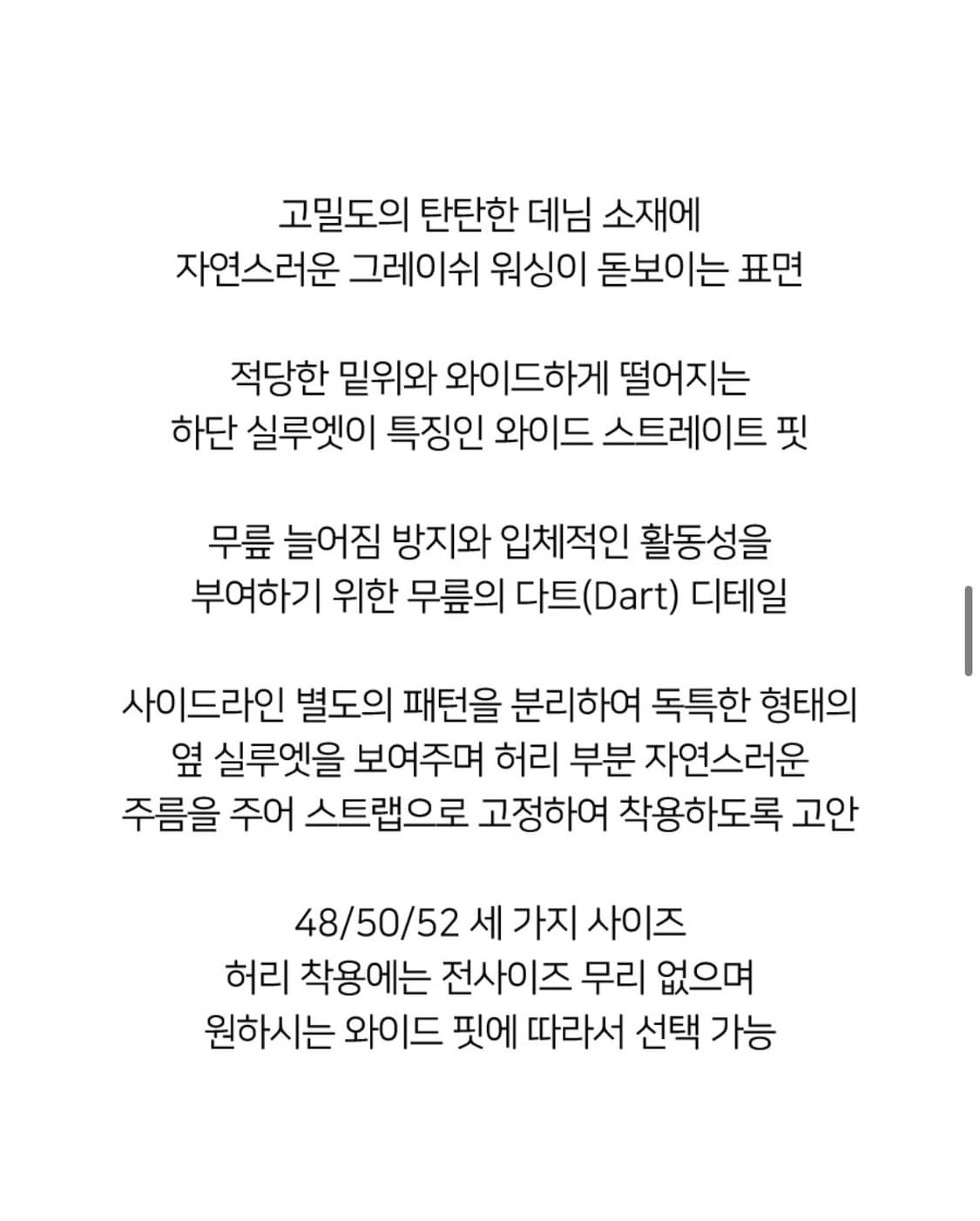 (50) 노이어 NOIER 유틸리티 카고 와이드 데님 팬츠 (그레이) 상품이미지7