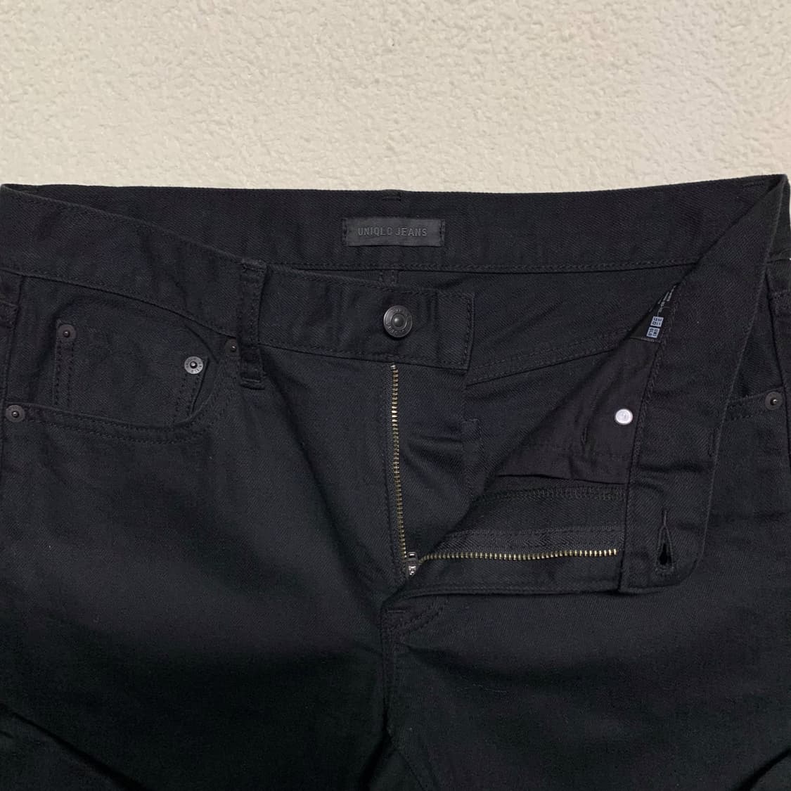 [33] 유니클로 셀비지 블랙진 상품이미지4