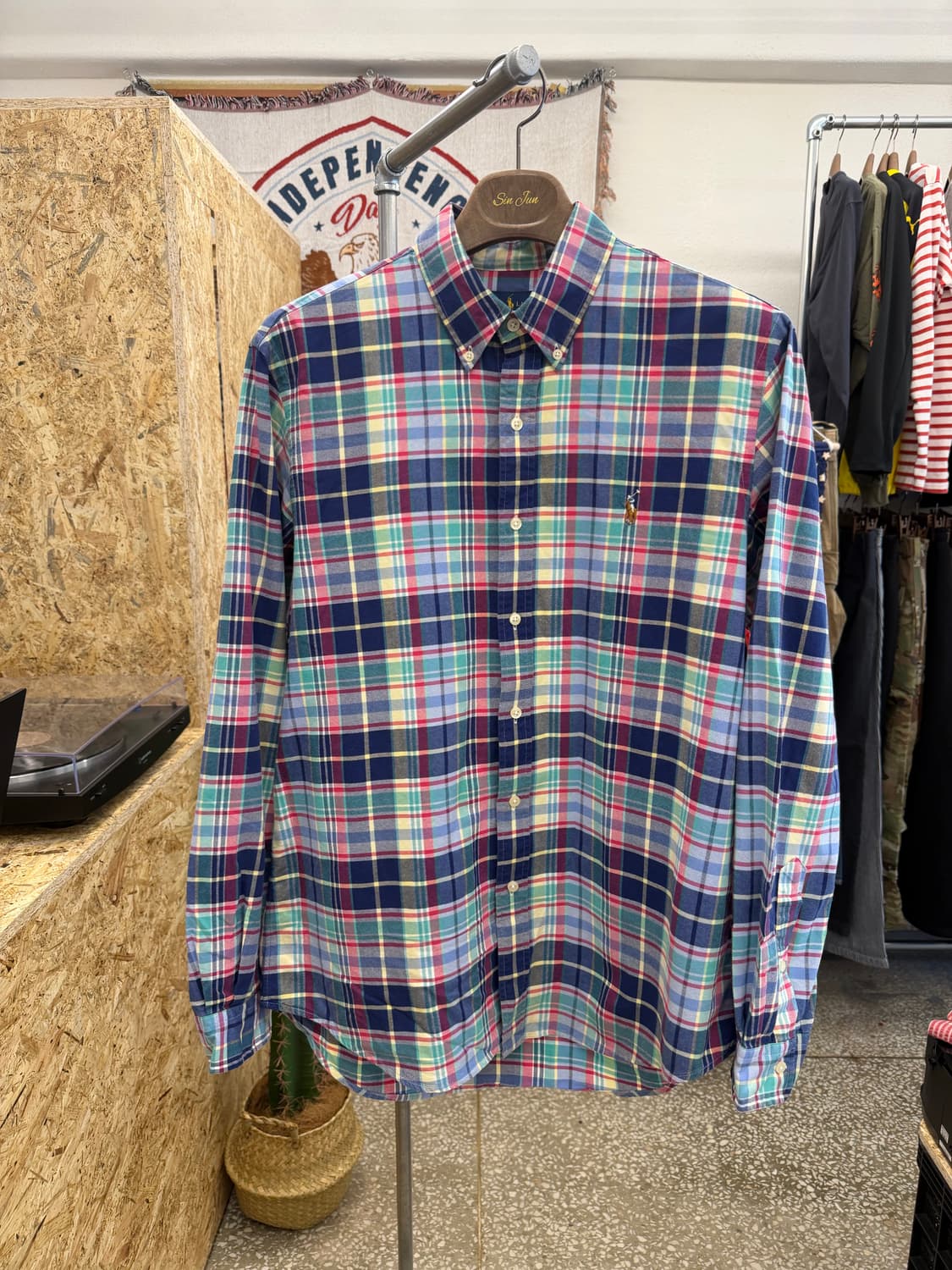 폴로 랄프 로렌 체크 셔츠 상품이미지1