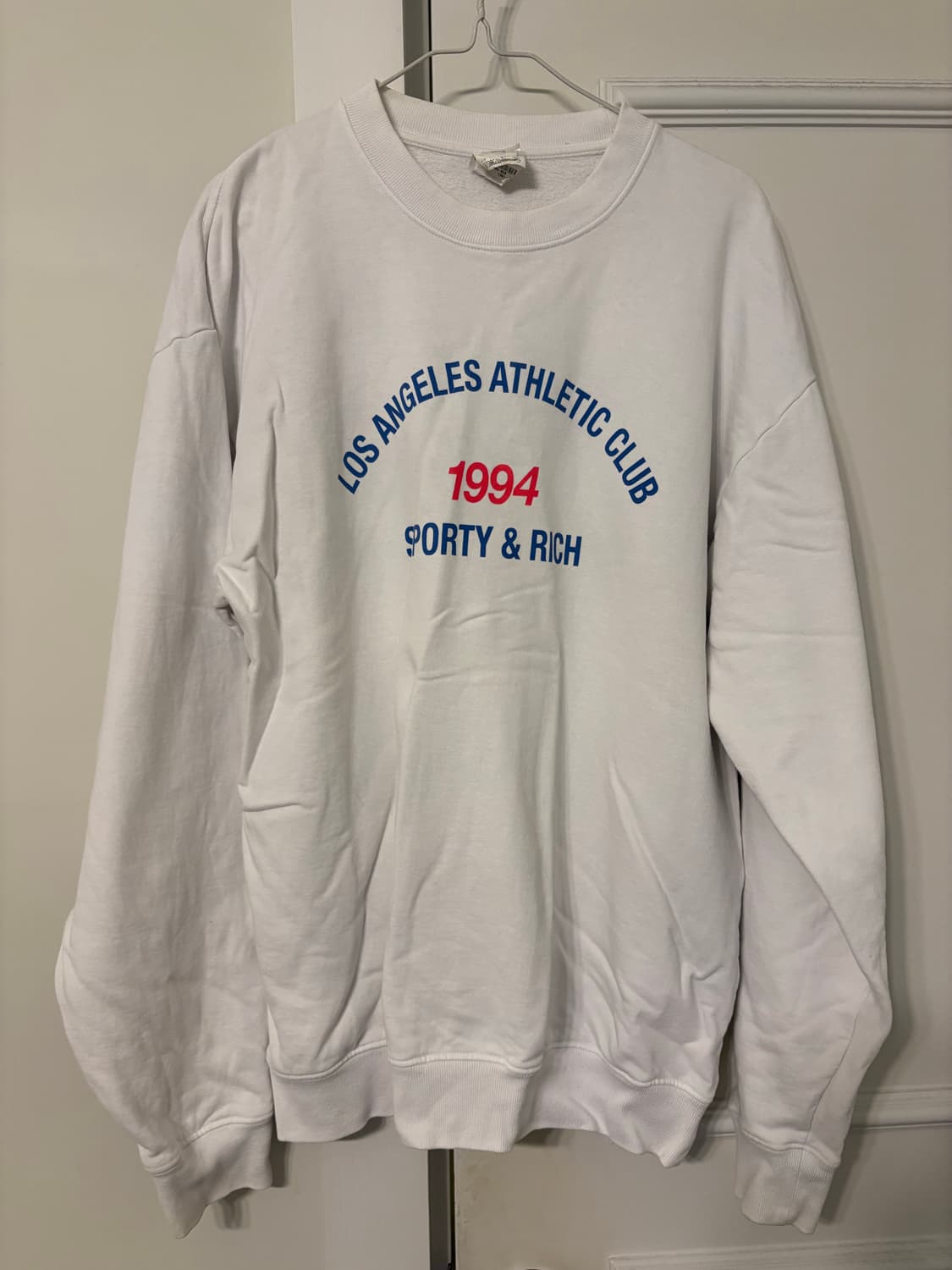 스포티앤리치 기모 맨투맨 상품이미지1