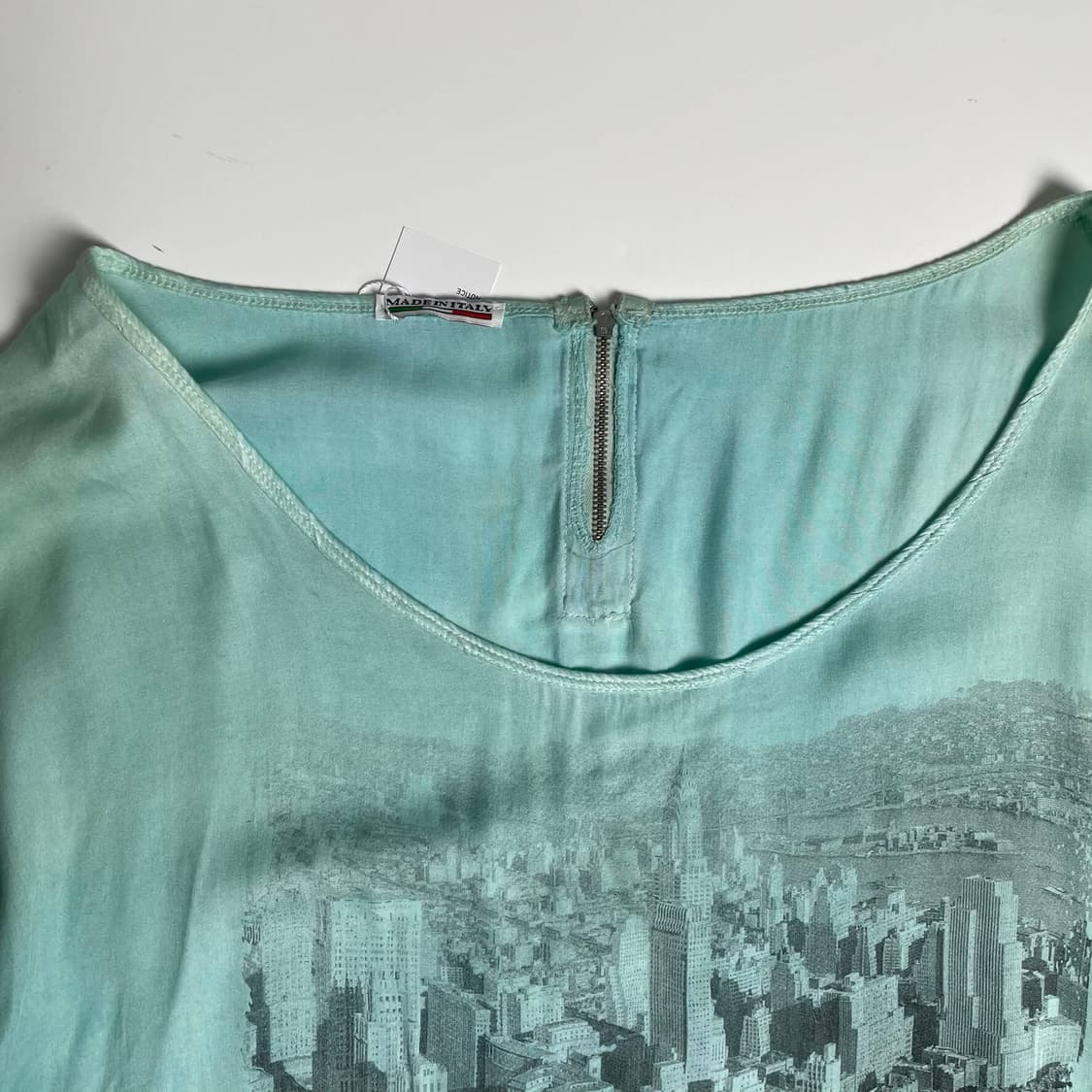 Newyork city 그래픽 그린 롱슬리브 (italy)  상품이미지6