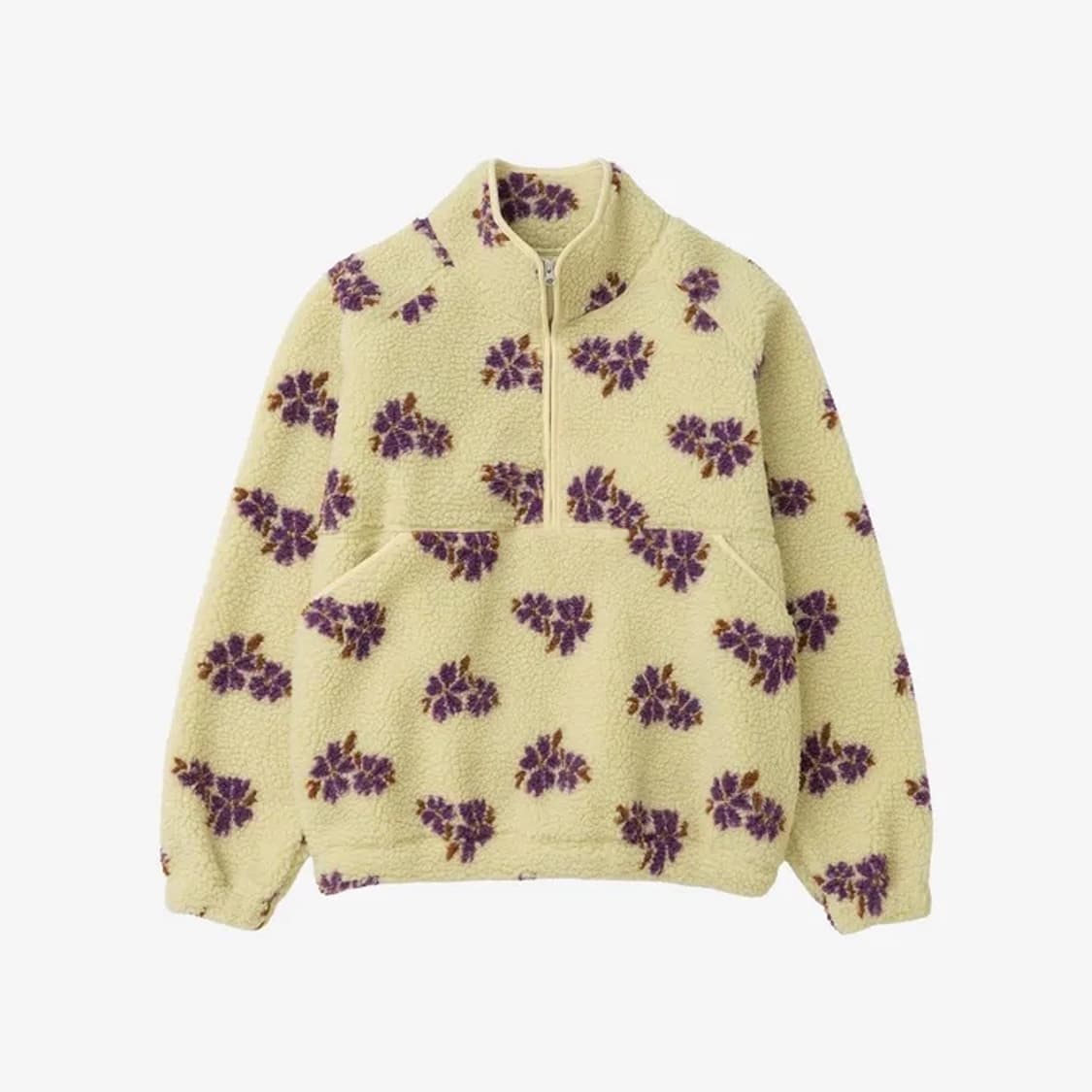 Floral Sherpa Pullover 상품이미지2