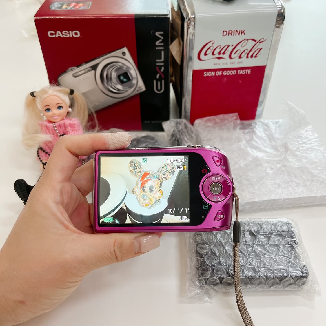 거울셀카템 🪞 카시오 ex-z2000 박스풀셋 상품이미지8