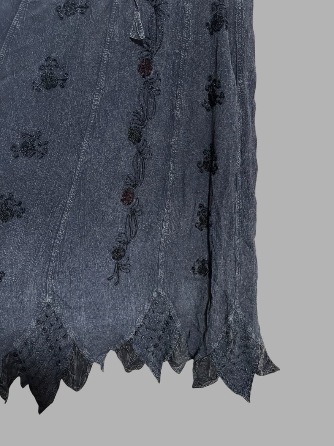 빈티지 그런지 히피 롱 스커트 상품이미지6