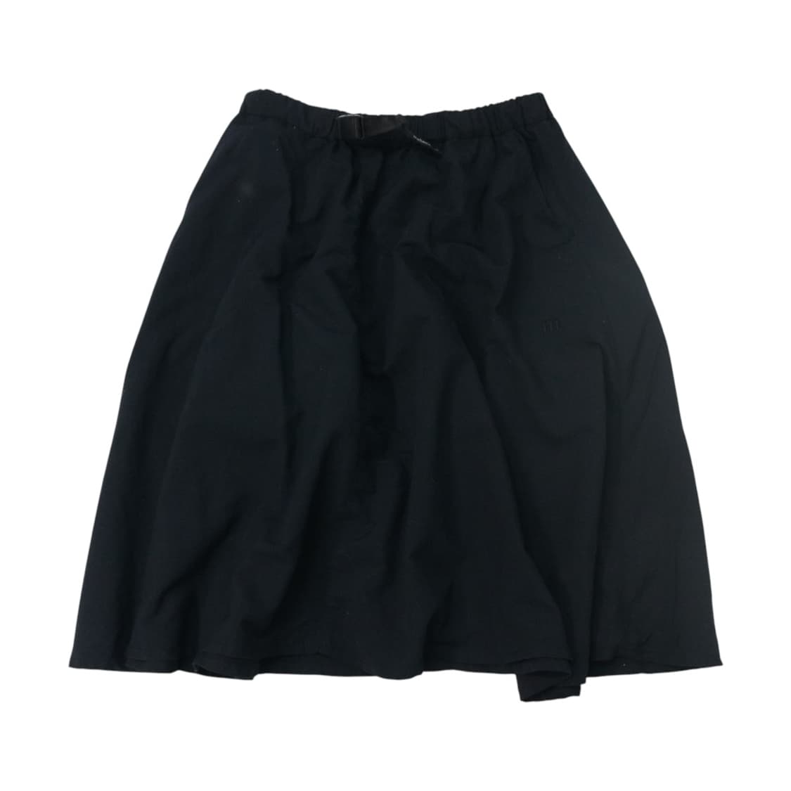 마나스타쉬 빈티지 웨빙벨트 나일론 블랙 스커트 상품이미지1