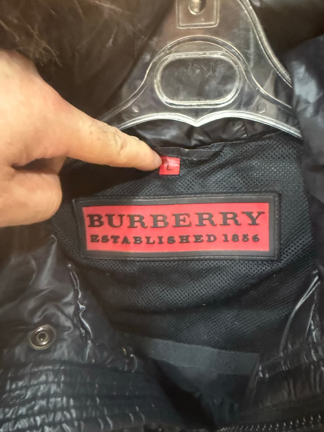 100-105 정품 버버리 패딩 팝니다 상품이미지2