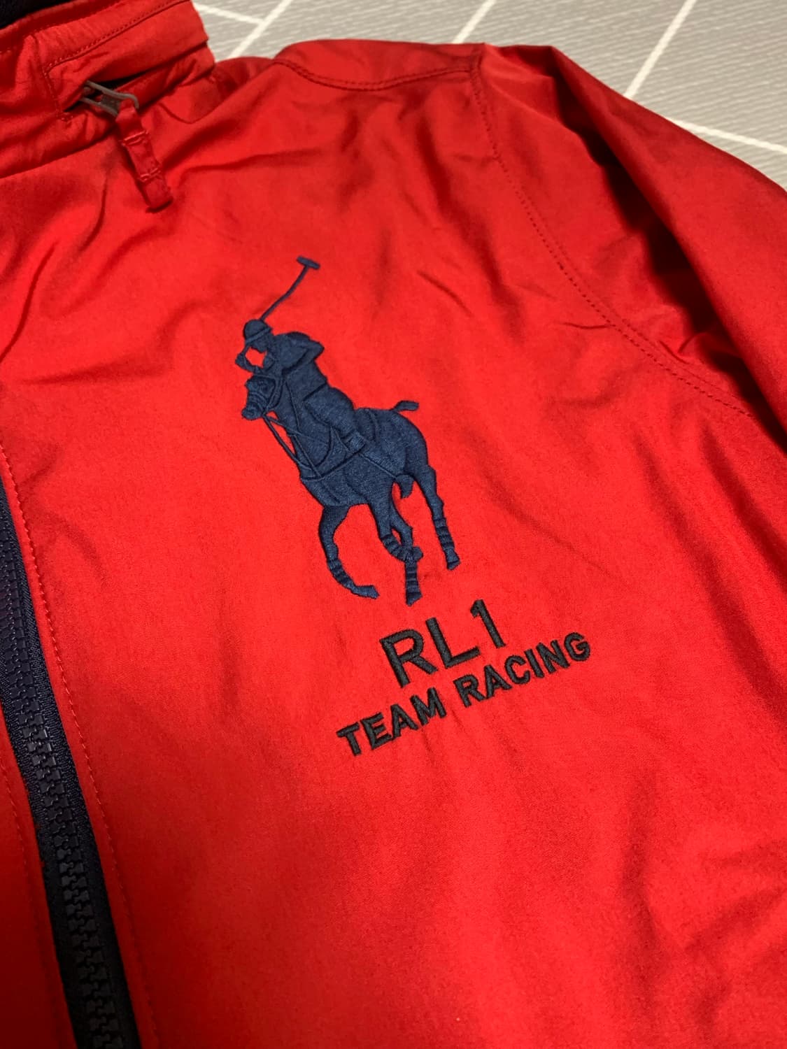 폴로 빅포니 레이싱팀 자켓 레드 상품이미지3
