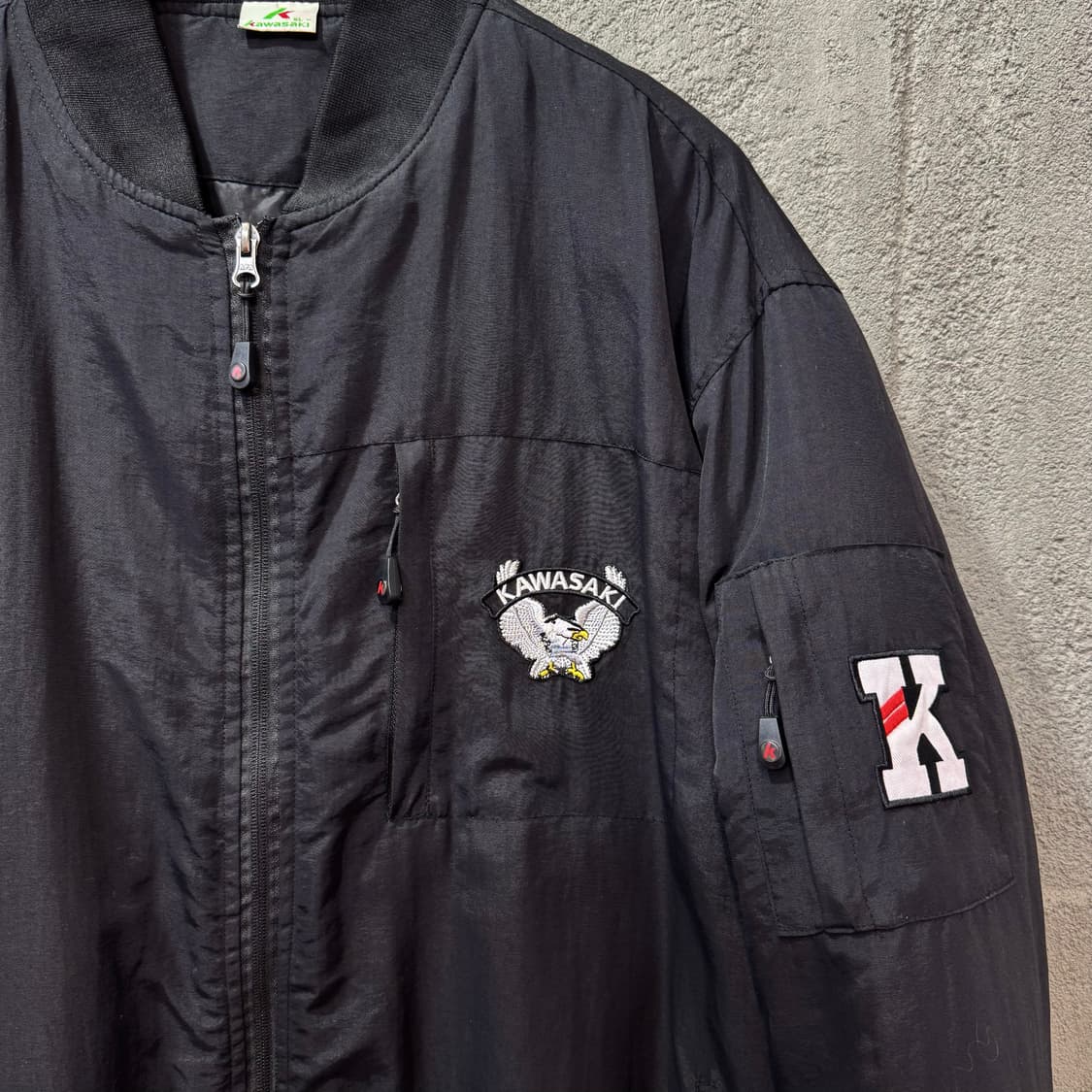 카와사키 제팬 봄버 자켓 (2XL)   상품이미지2