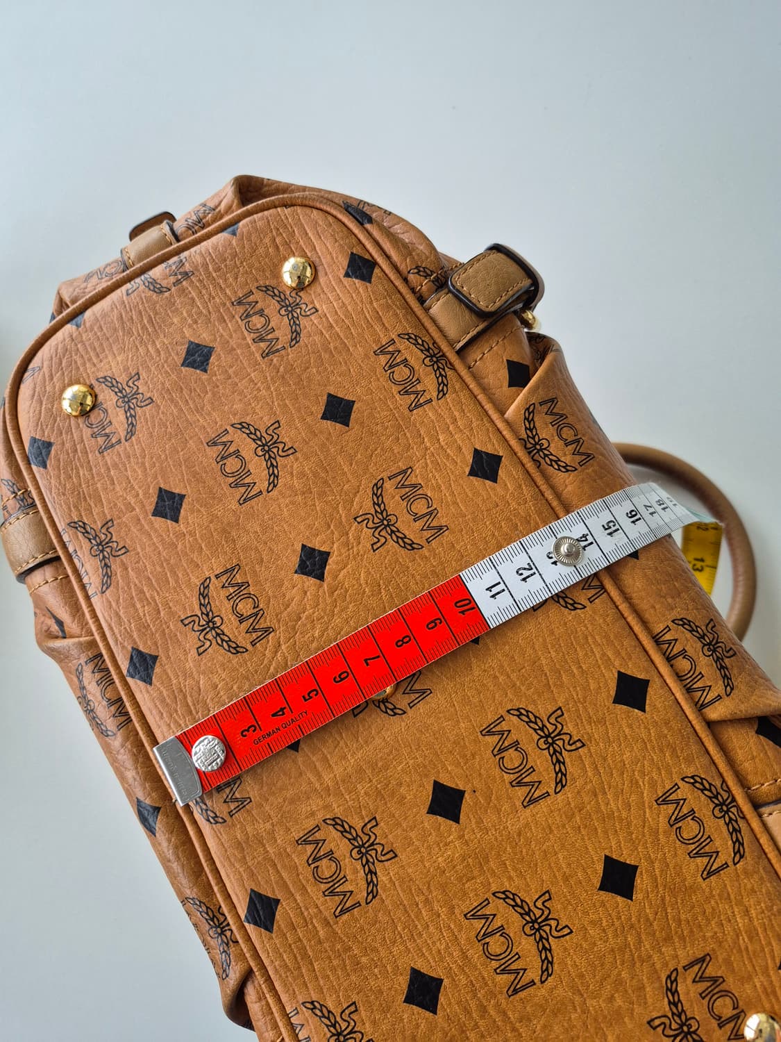 MCM 비세토스 브라운 토트백 상품이미지9