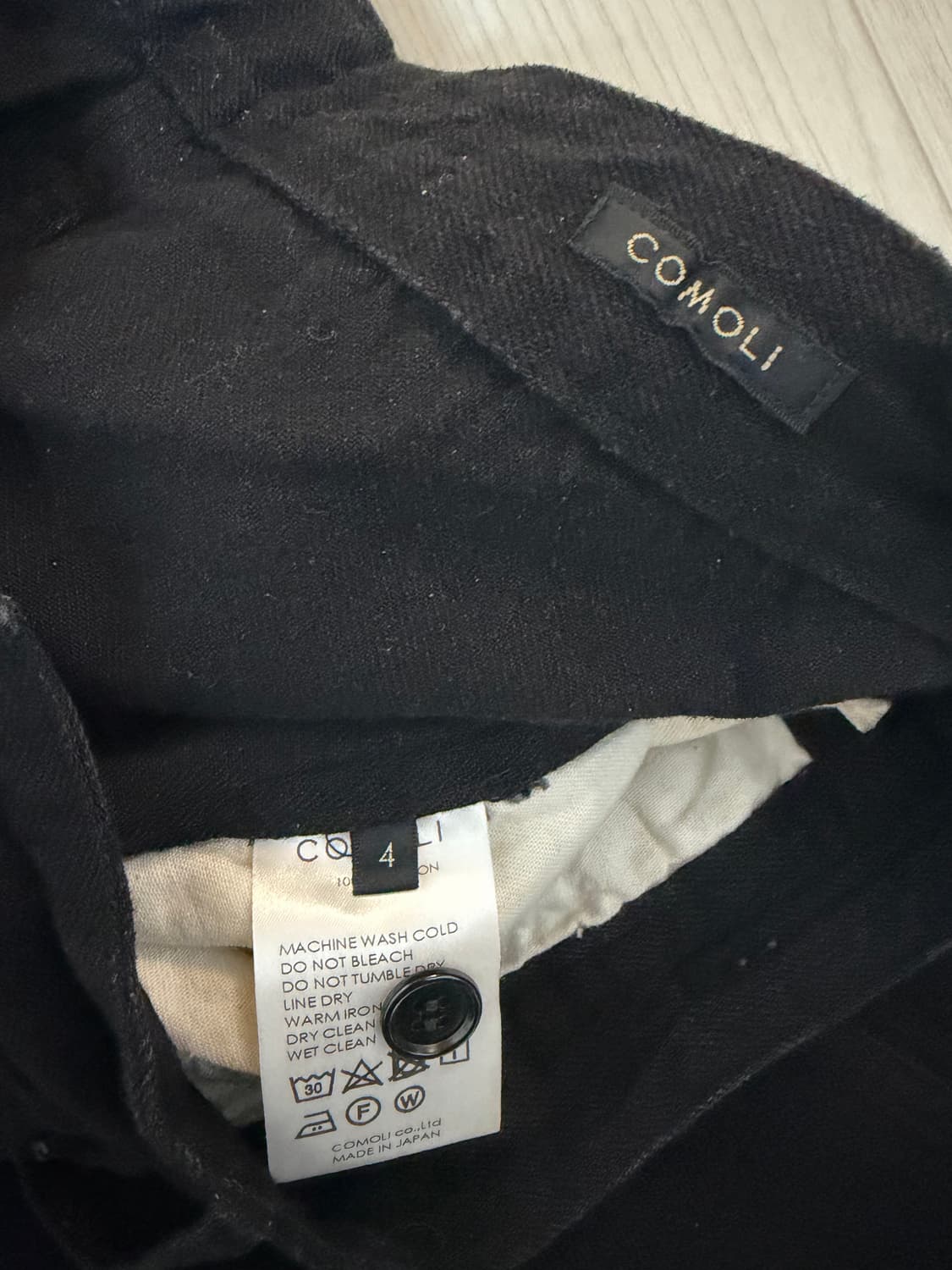 코모리 데님 워크셋업 자켓+벨티드팬츠  상품이미지3