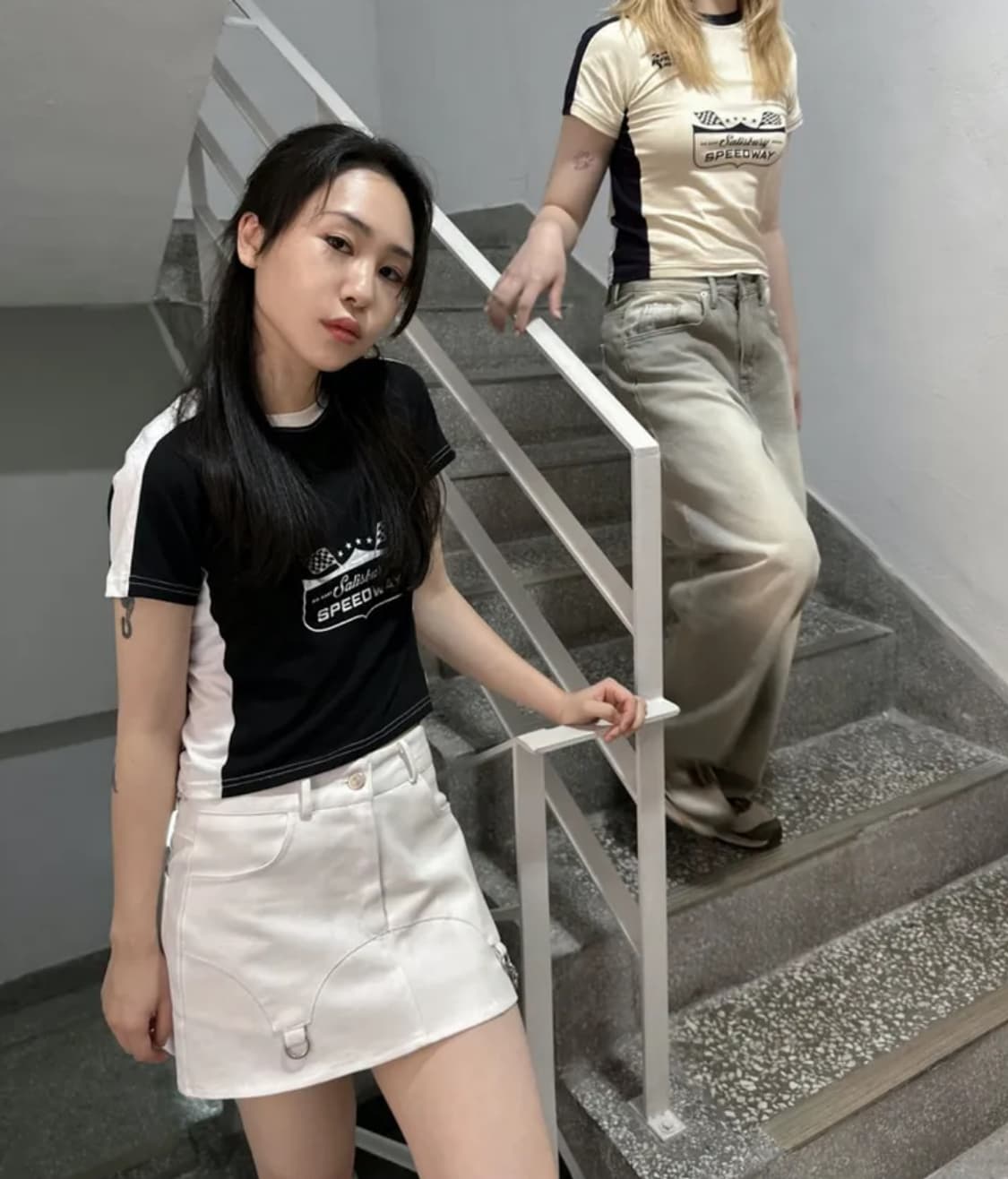 포인트 워싱 그레이진 s (실착 1회) 상품이미지6