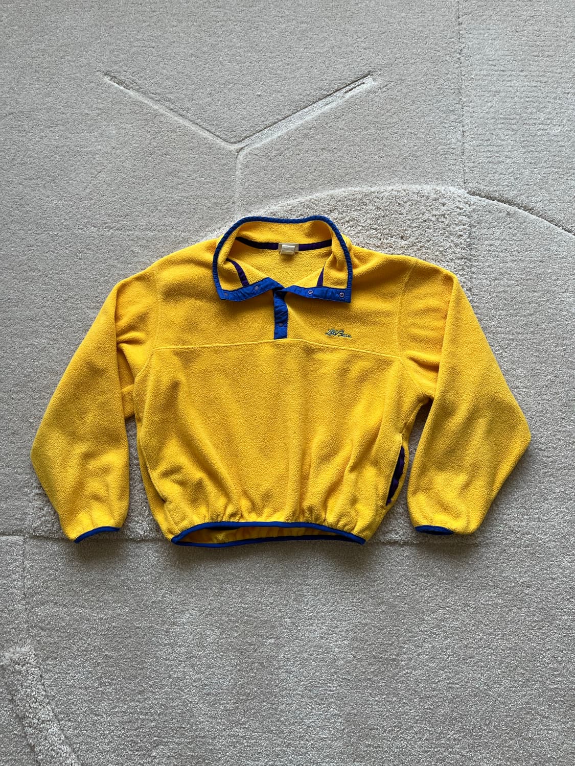 90s 엘엘빈 스냅 플리스 풀오버 (100–103) 상품이미지2