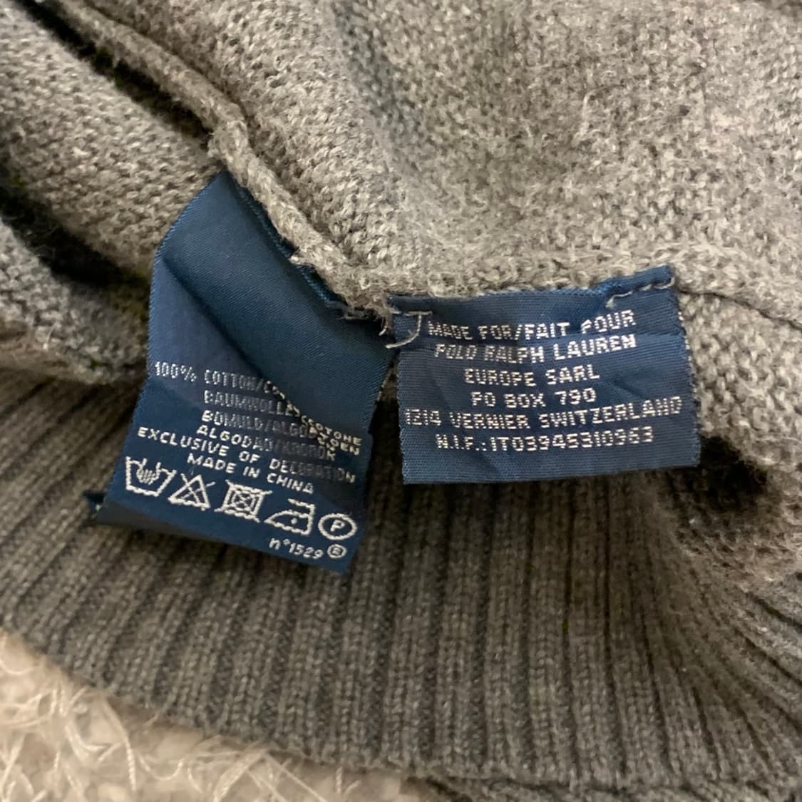 폴로 반집업 스웻셔츠 폴로 니트 폴로 스웻셔츠 상품이미지4