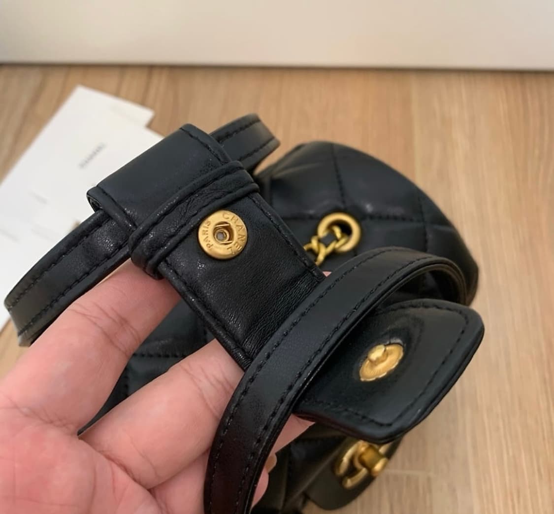 샤넬 vip 노벨티 미니 볼링백  상품이미지4