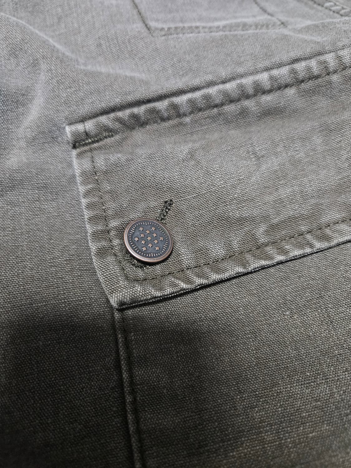 [M] 카키스 워시드 스카웃팬츠 바크 상품이미지4