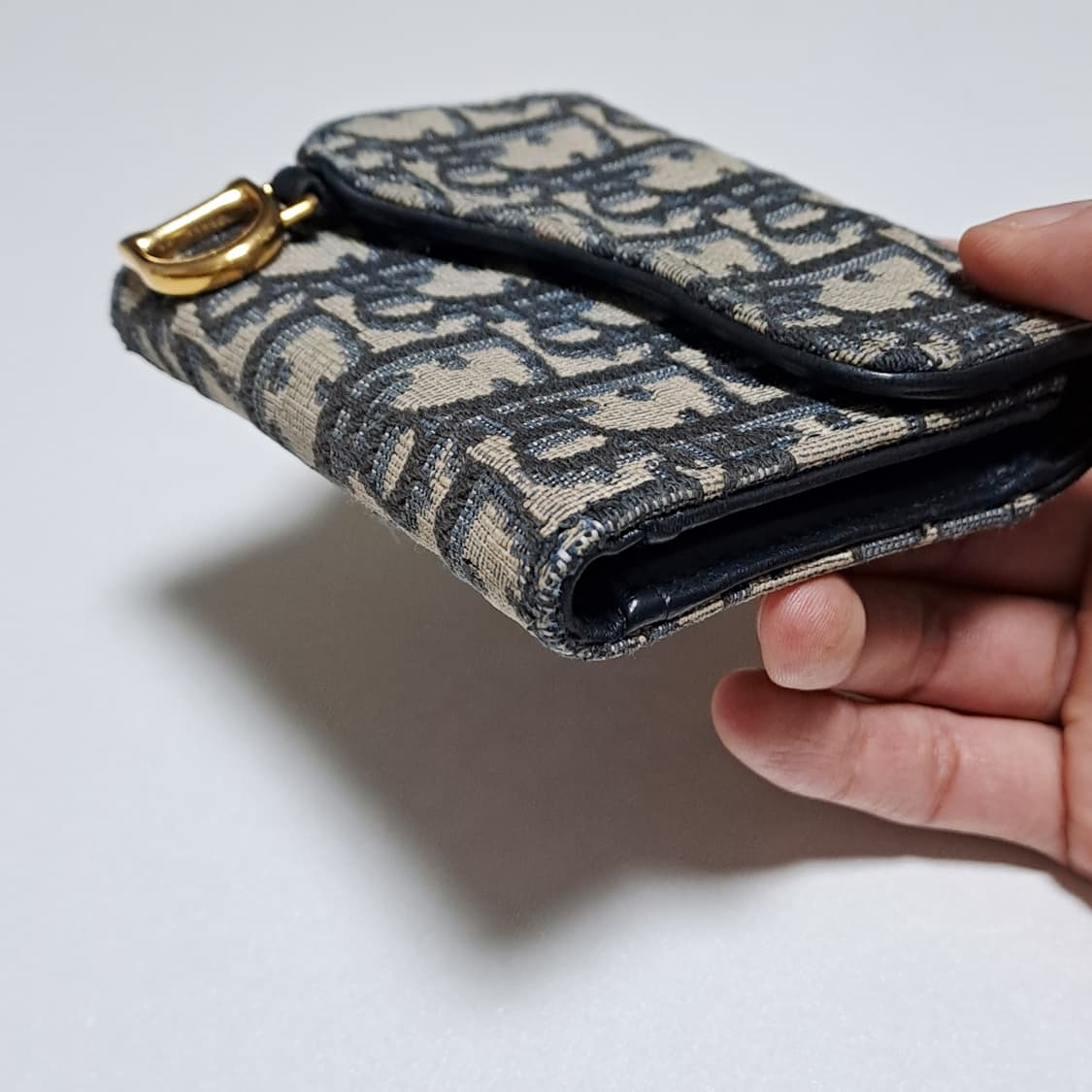 [100%/정품] 디올 새들 로터스 오블리크 3단 지갑, 디올지갑 상품이미지7