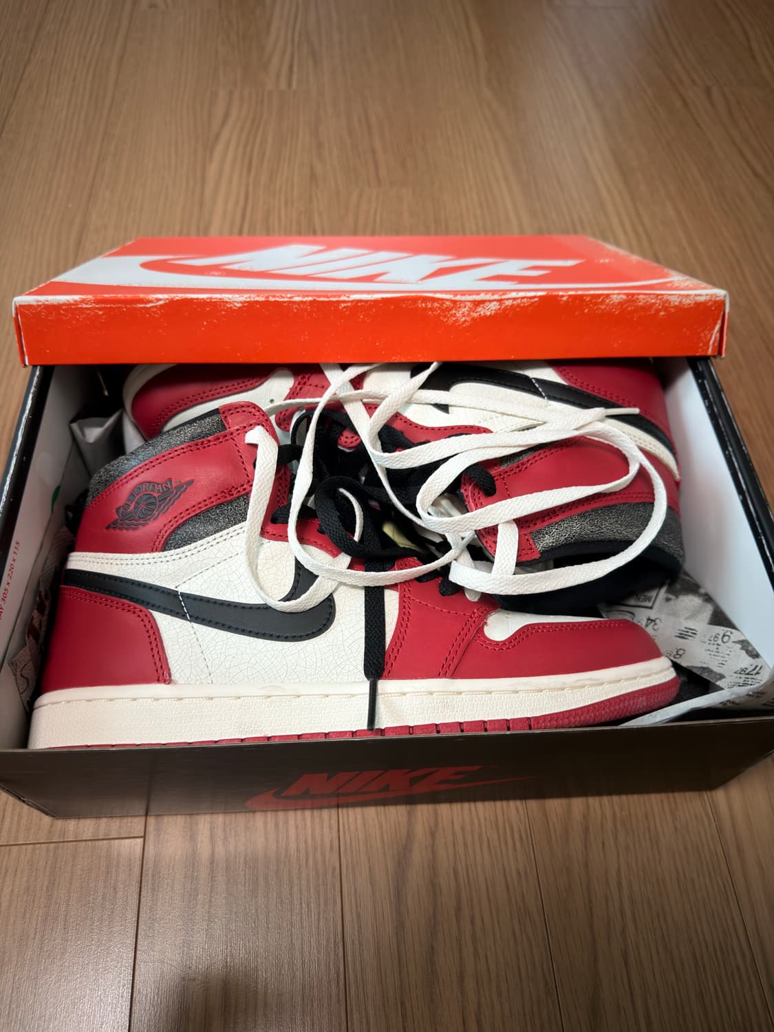 나이키 에어 조던 1 레트로 og 하이 2022 260mm 상품이미지8