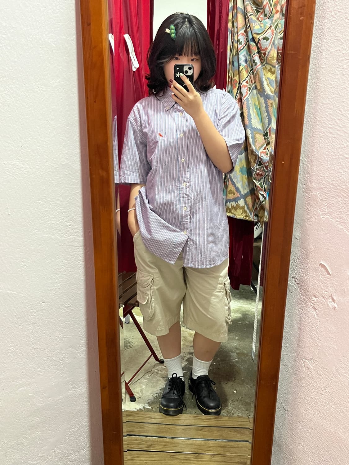 Kangol 캉골 코튼 린넨 셔츠 XL 상품이미지1