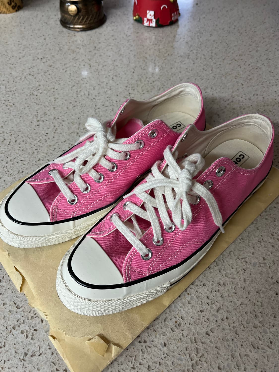 [270] 컨버스 척70 로우 시즈널 컬러 핑크 상품이미지2