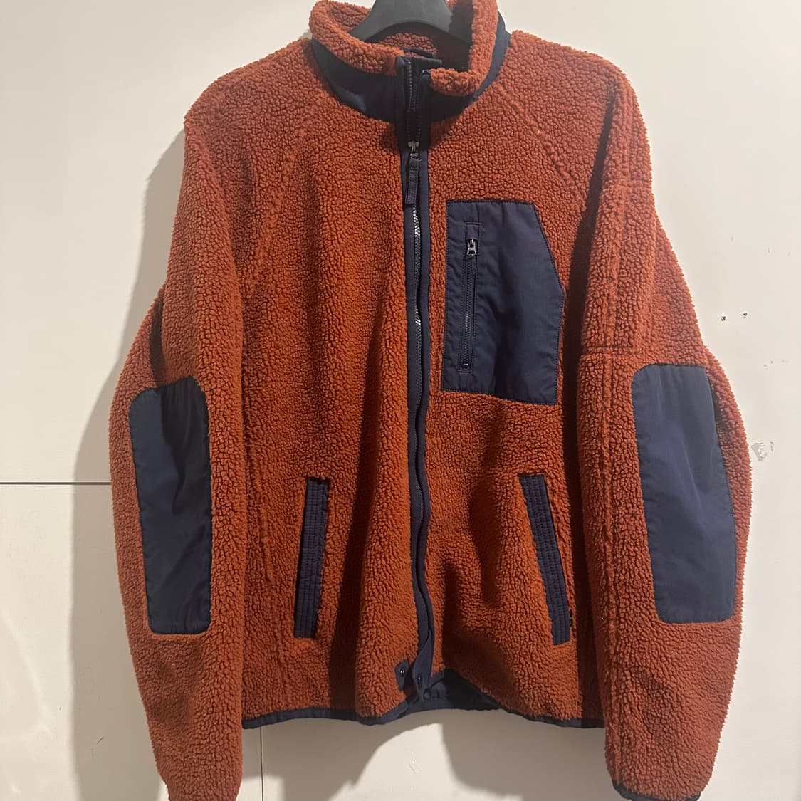 알파인더스트리 브라운 후리스 상품이미지1