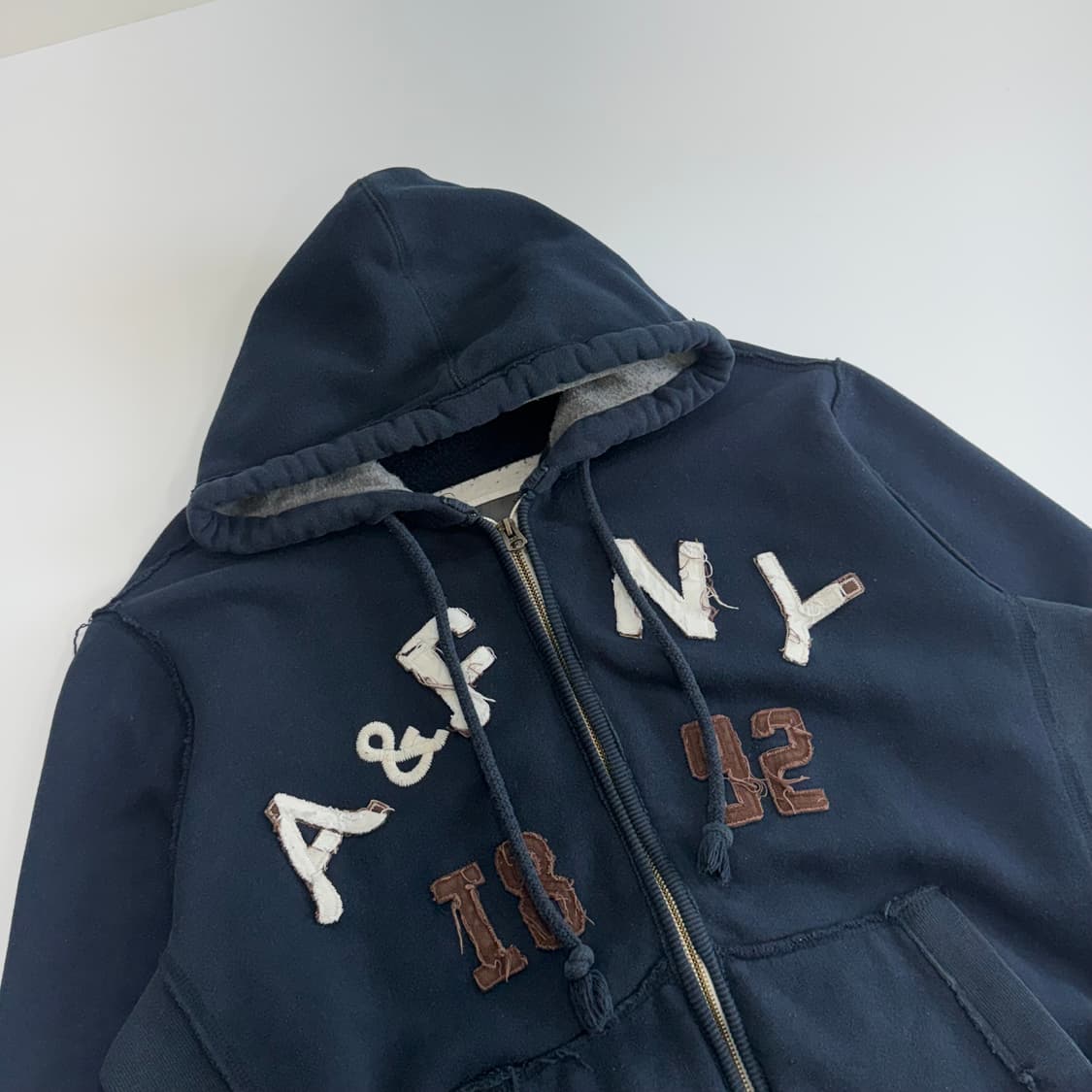 Abercrombie 아베크롬비 네이비 후드집업 상품이미지4