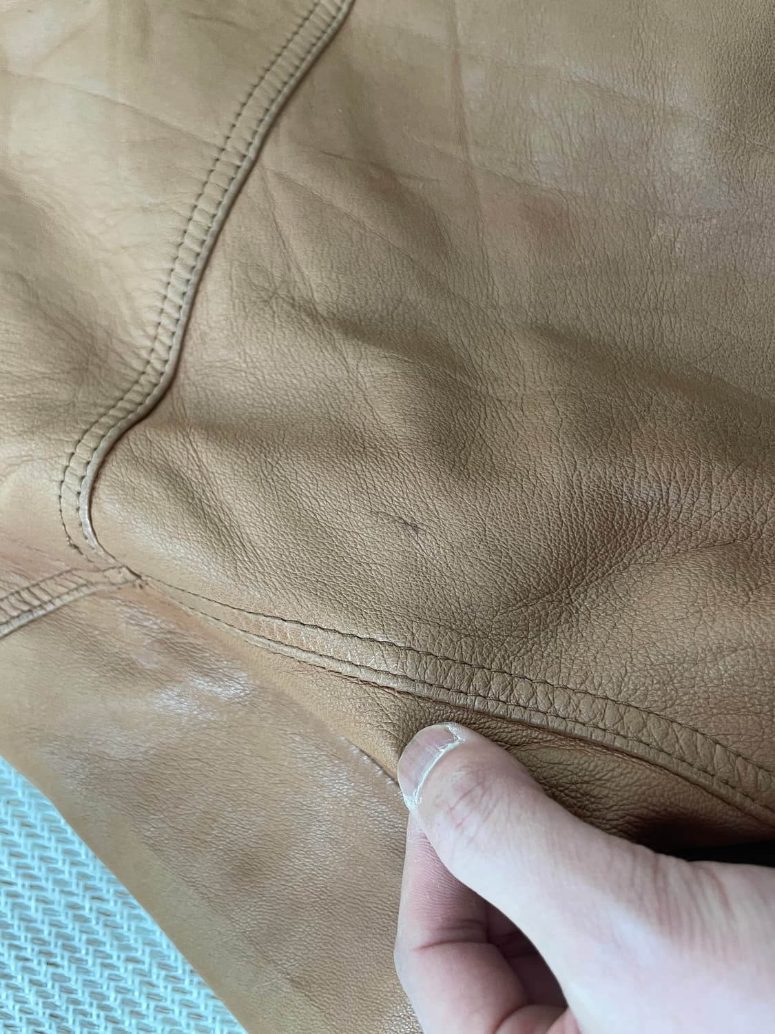 빈티지 conquistador A-2 플라이트 레더자켓 J03929 상품이미지10