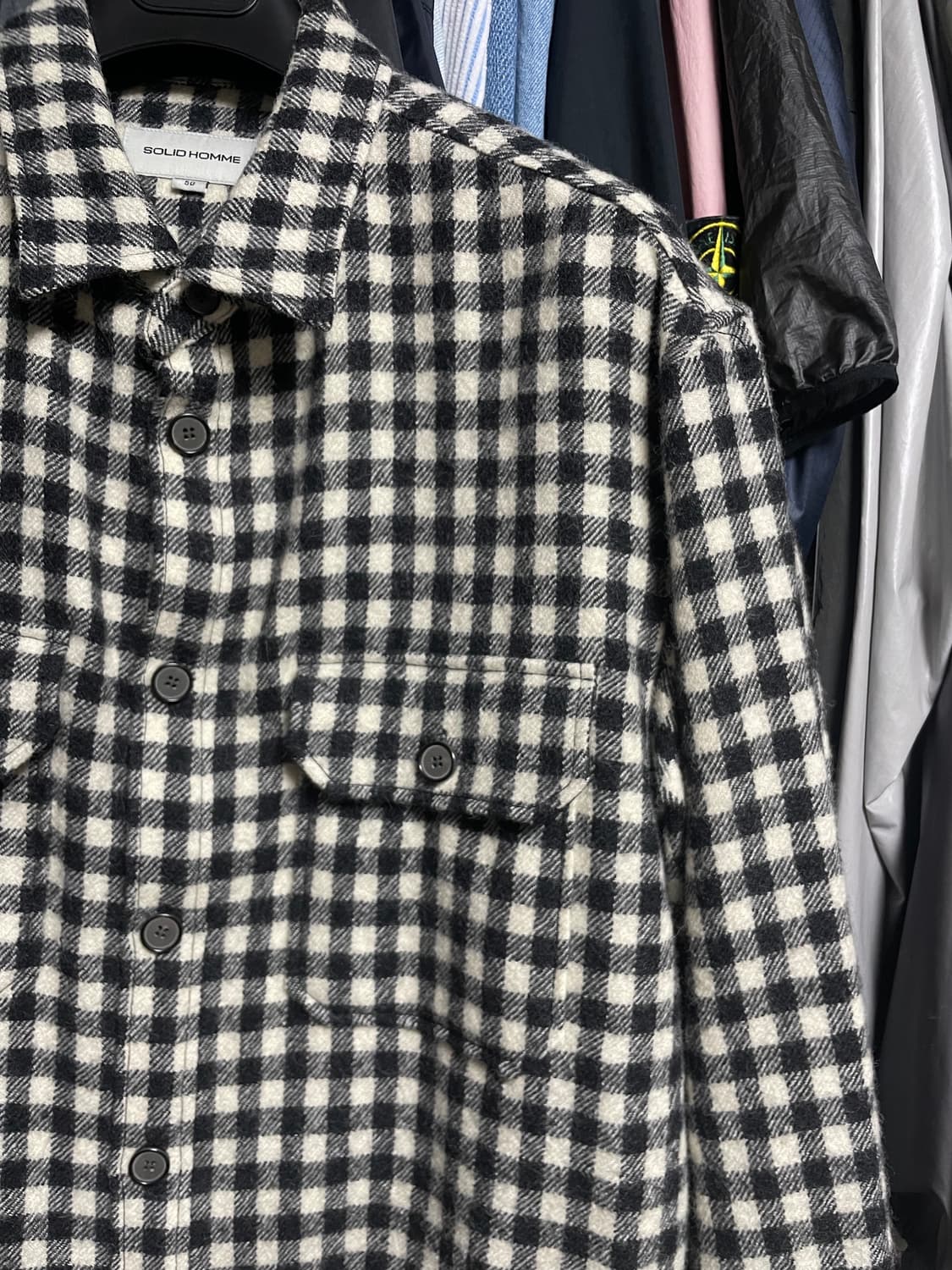 [50] 솔리드옴므 셔츠자켓 상품이미지3