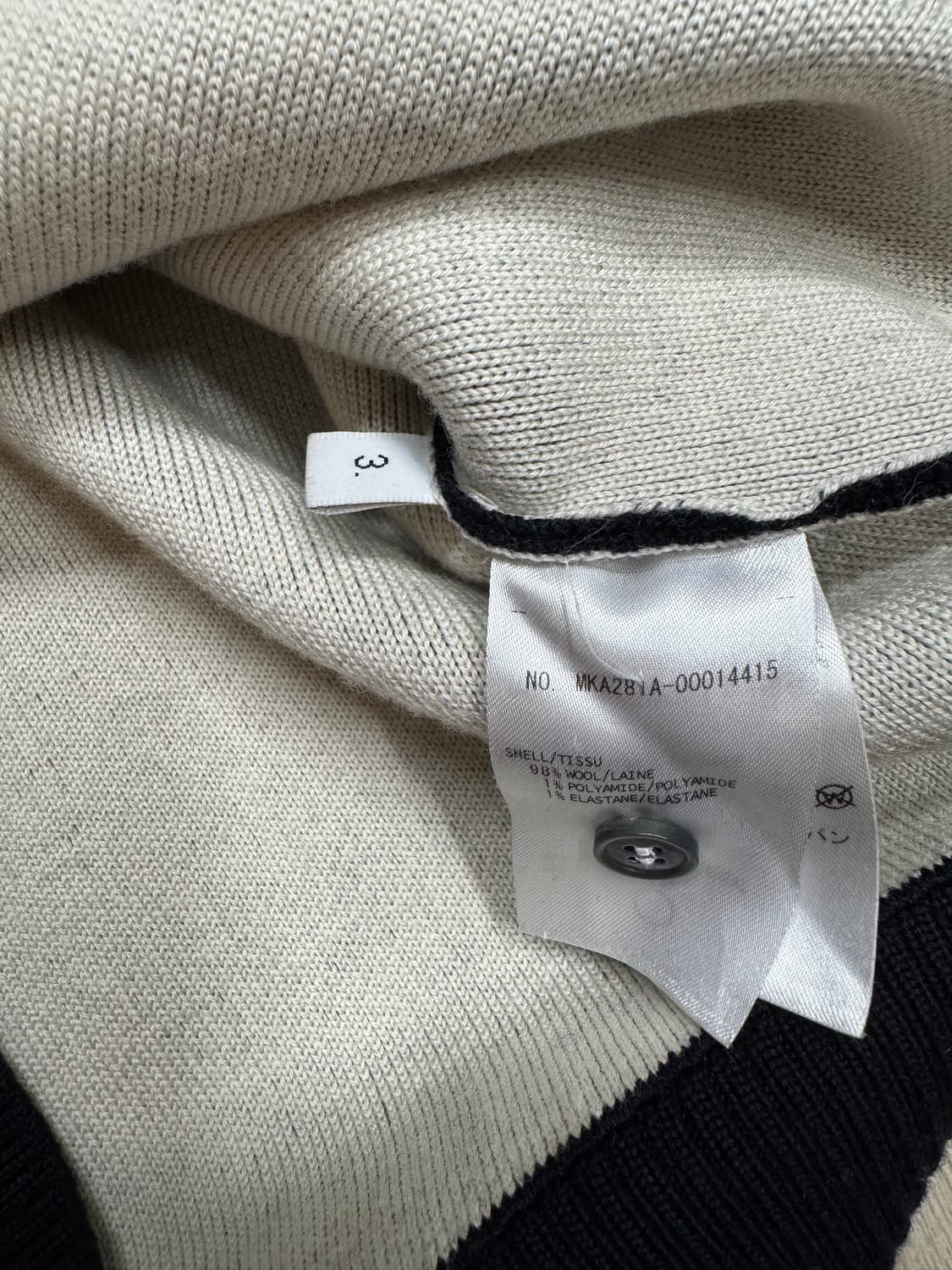 톰브라운 돌핀(돌고래) 사선 니트 상품이미지3